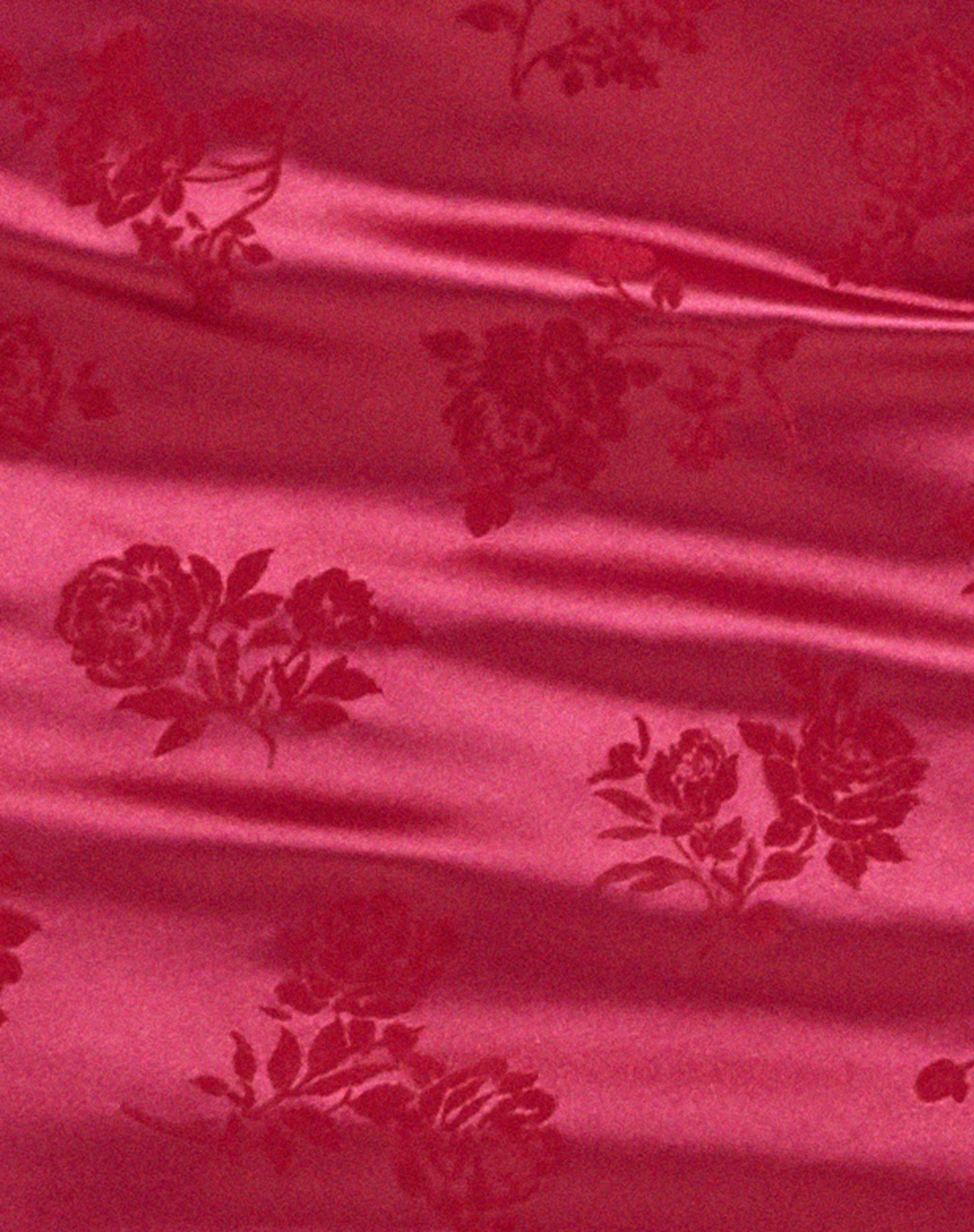 Guida Mini Skirt in Rose Flock Magenta - Image 5