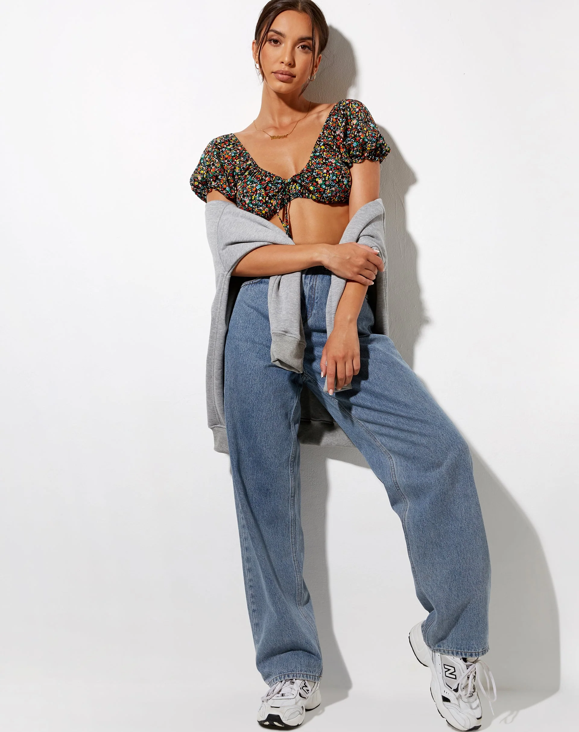 Haenji Crop Top in Kenny Floral - Image 7