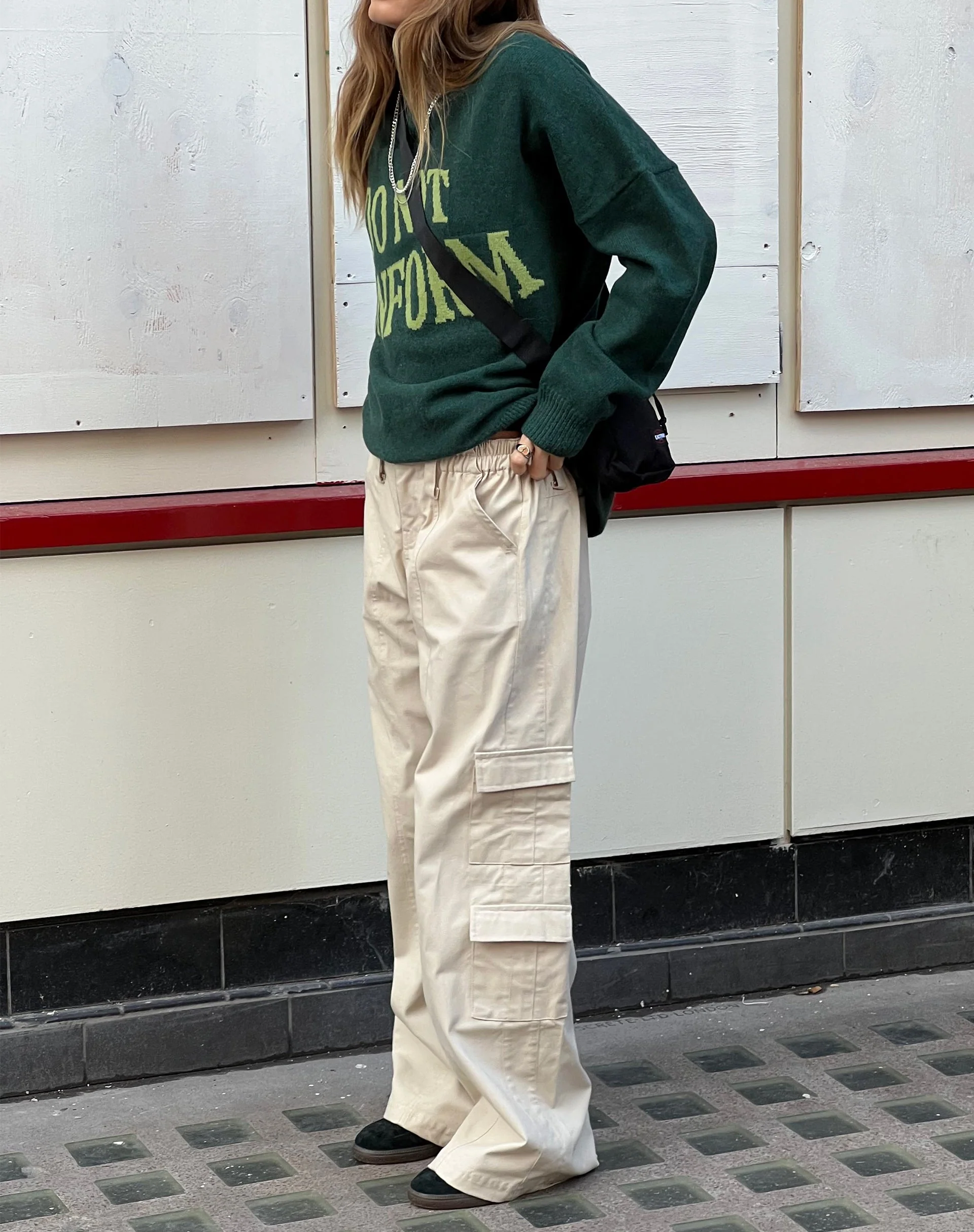 Hansa Cargo Trouser in Panama Ecru - Image 2