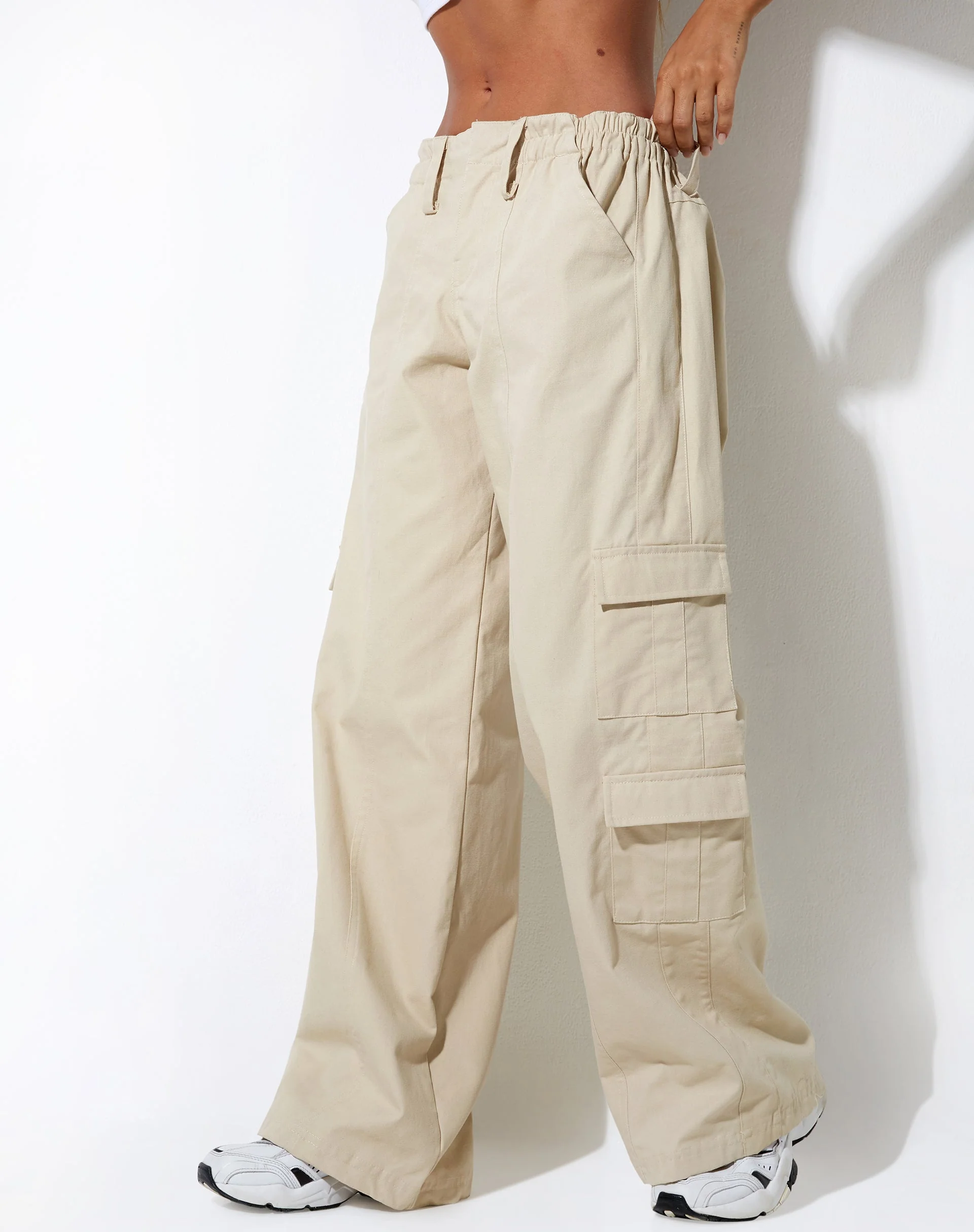 Hansa Cargo Trouser in Panama Ecru - Image 5