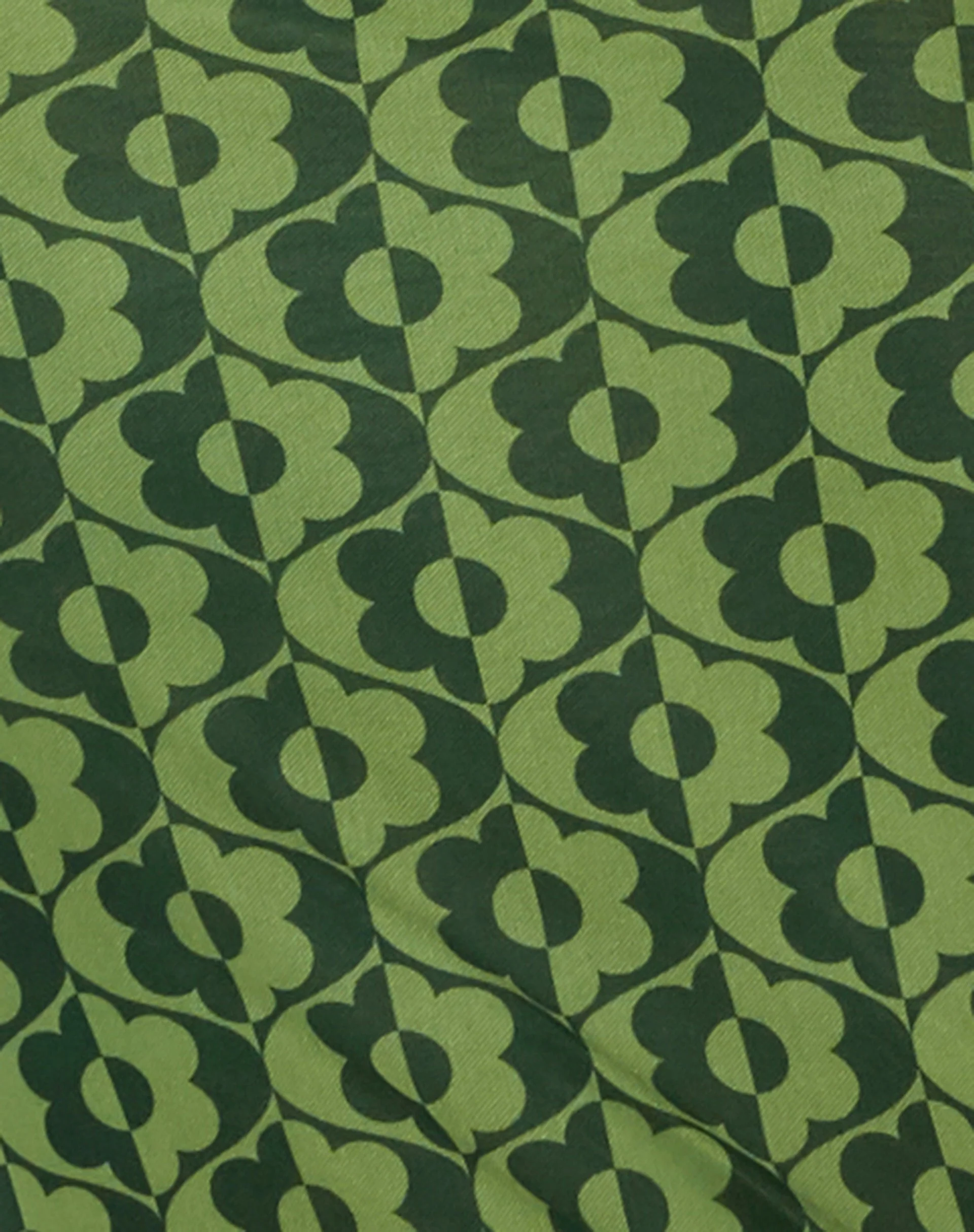 Happyella Midi Dress in Wavy Daisy Green - Image 7