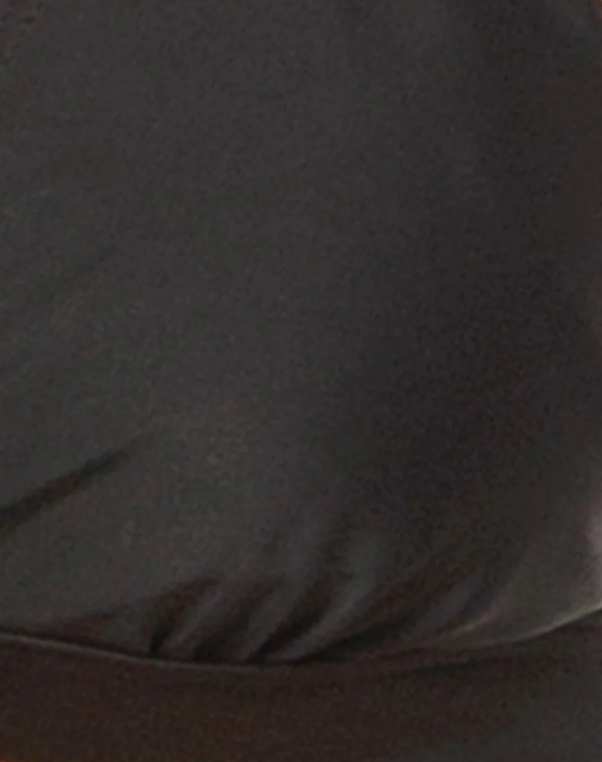 Ice Cut Out Bikini Bottom in Black - Image 5