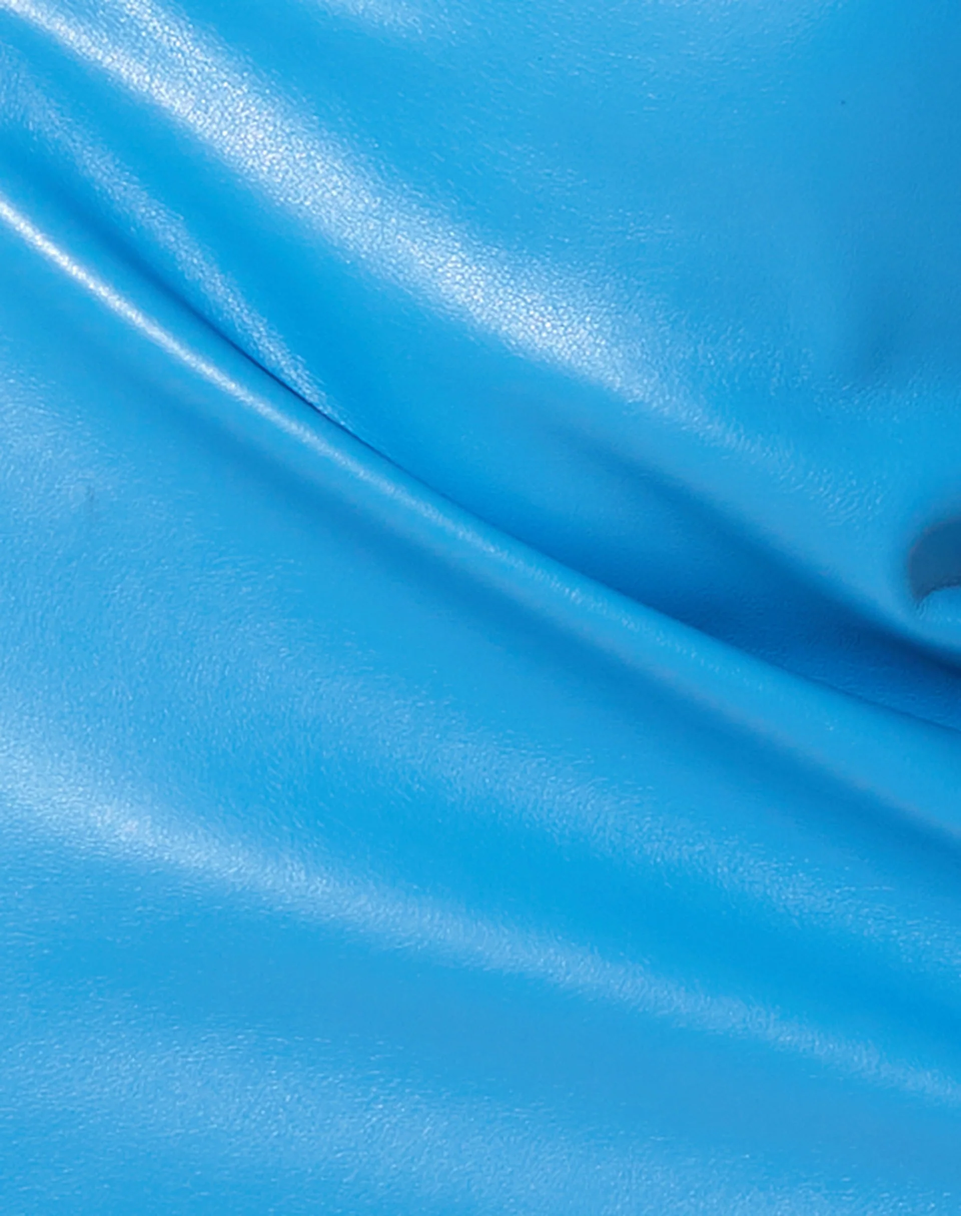 Ima Mini Skirt in PU Azure Blue - Image 7