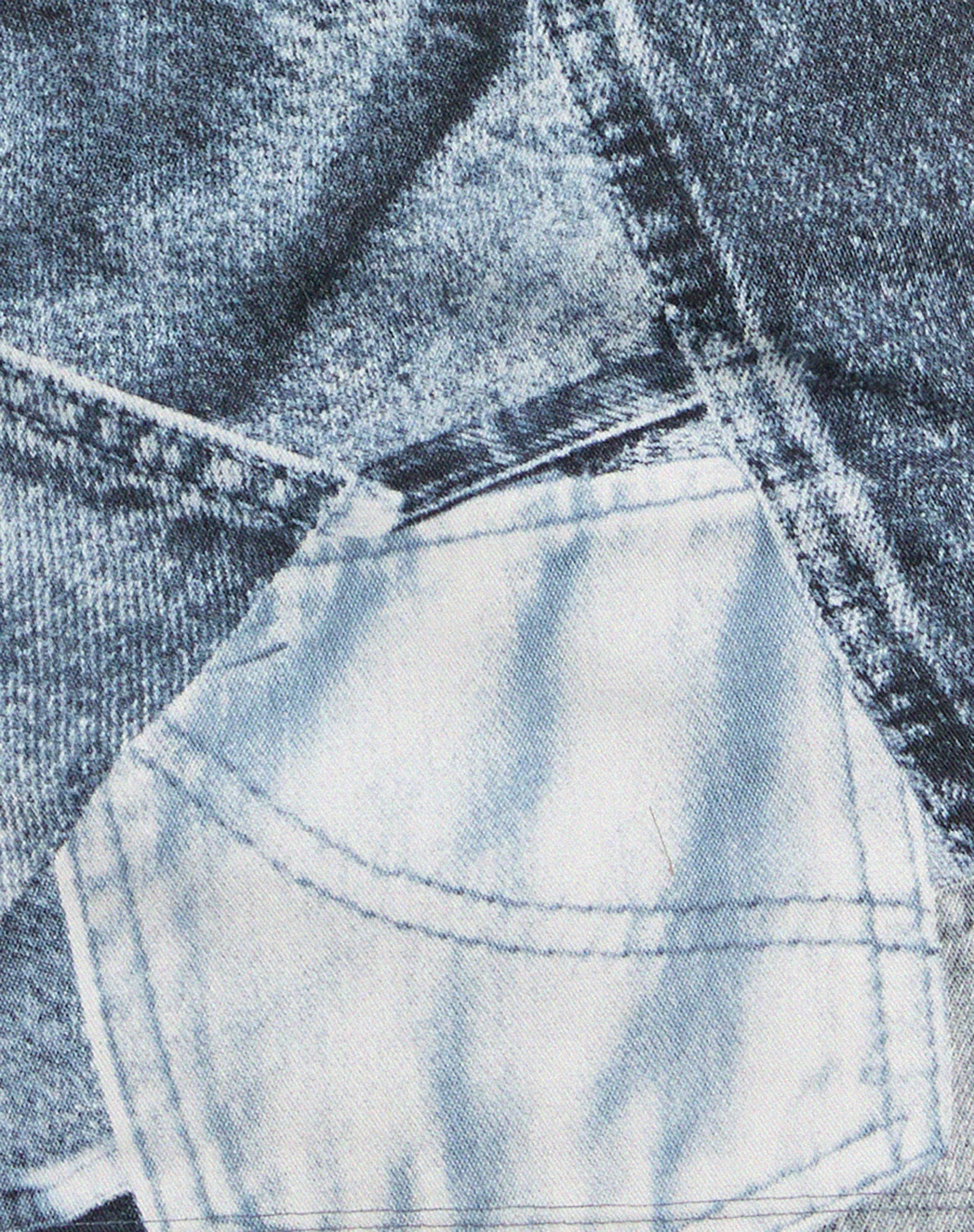 Ina Mini Skirt in Denim Pocket - Image 7
