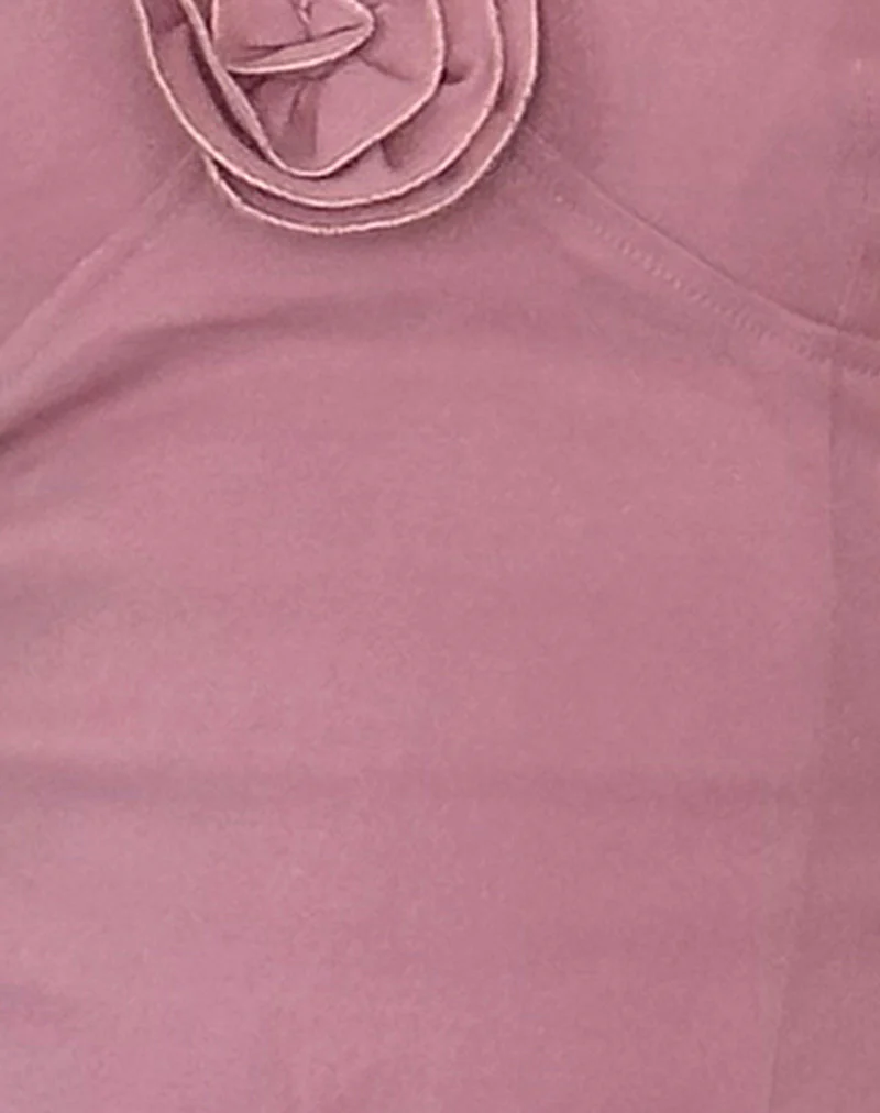 Indus Cami Top in Rosette Dusky Pink - Image 6