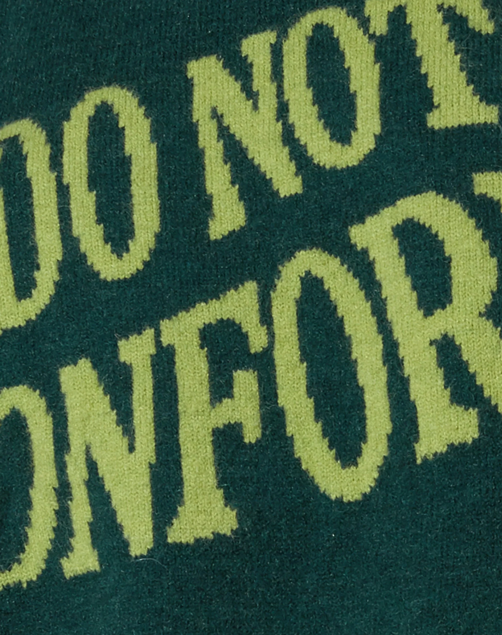 Jamin Jumper in Green 'Do Not Conform' - Image 8