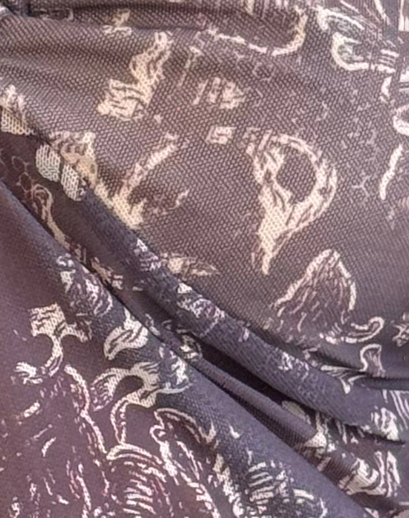 Janar Top in Batik Botanical Brown - Image 6