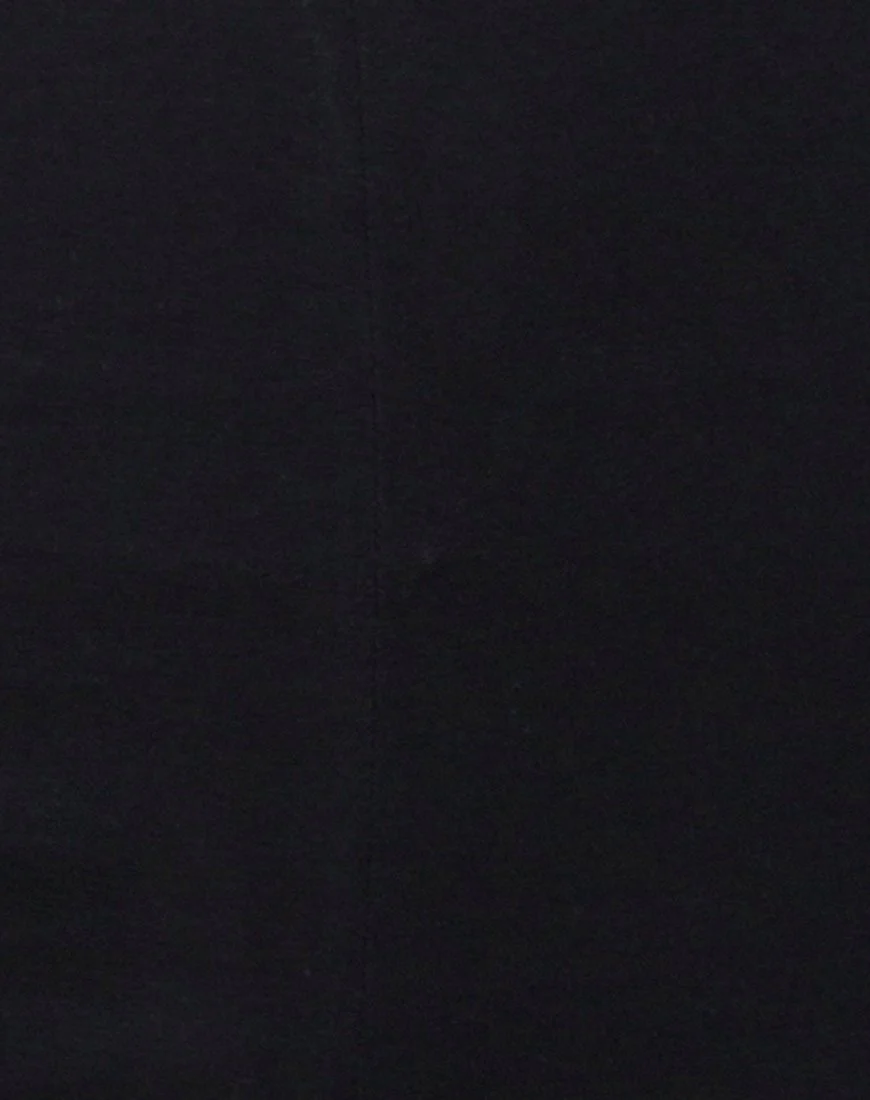 Jaso Cutout Unitard in Black - Image 6