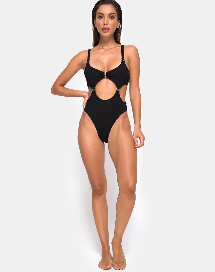 Jayda Swimsuit in Black - Image 3