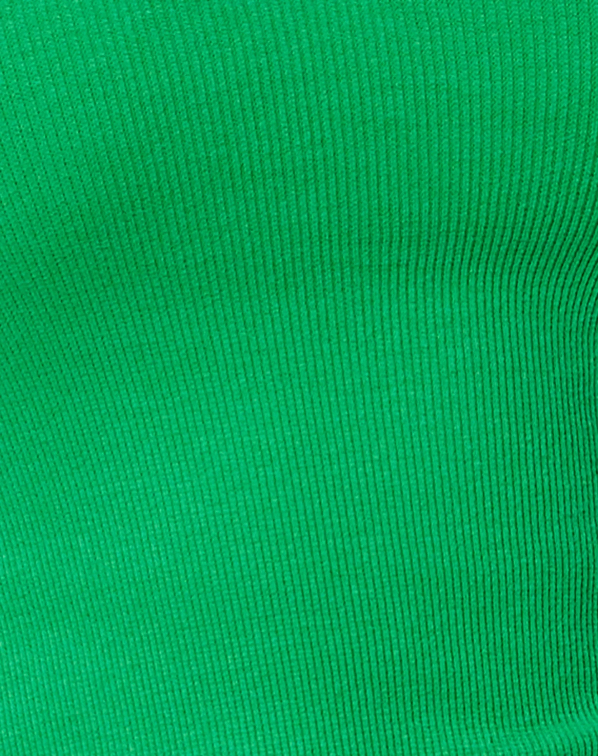 Jeeta Mini Dress in Rib Fun Green - Image 6