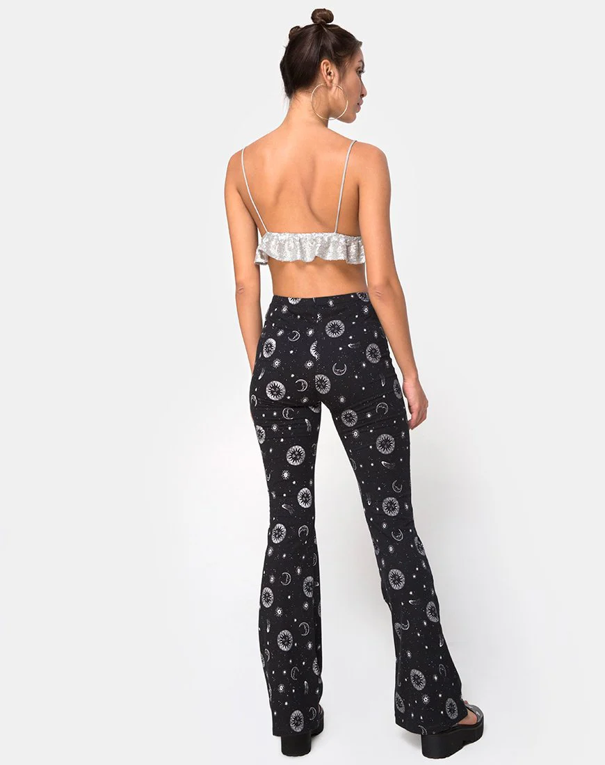 Jeevan Trouser in Small Celestial Black  X Princess Polly - Image 4