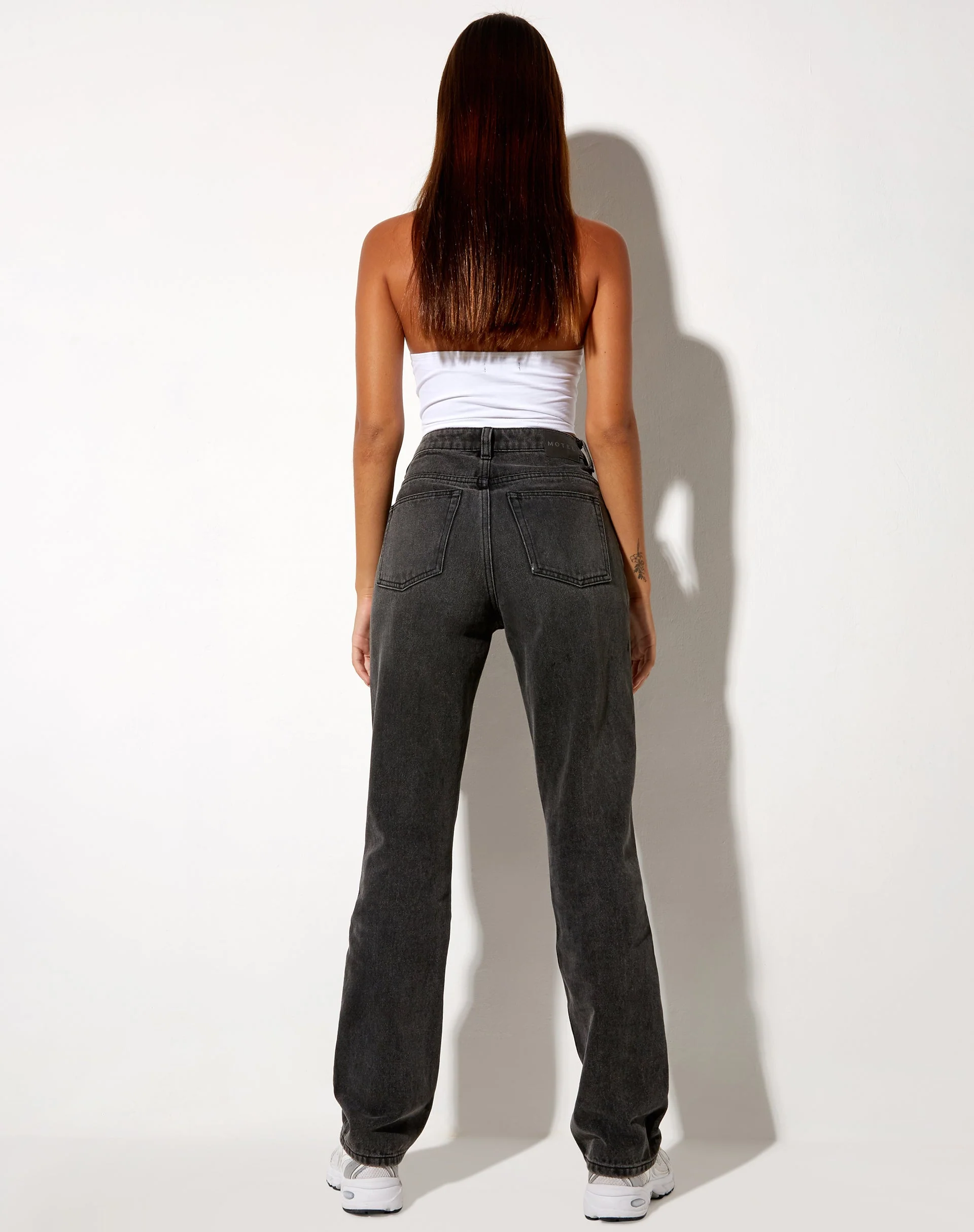 Jess Jeans in Black Wash - Image 5