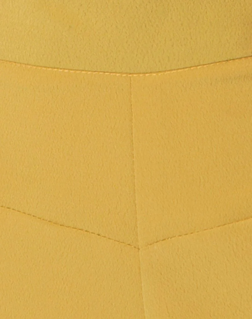 Jiro Short in Mustard - Image 5