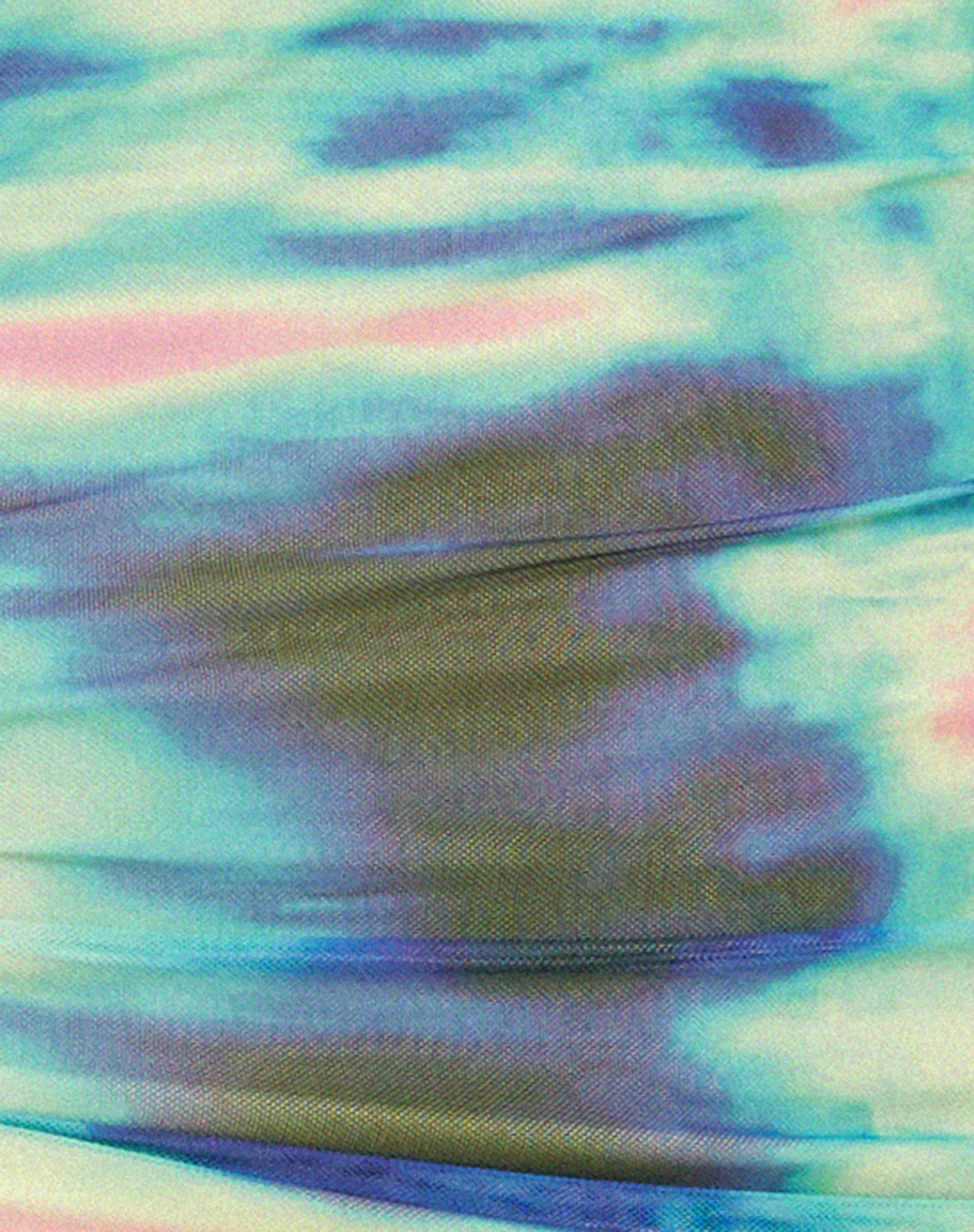 Julep Mini Dress in Multi Blur Orb Navy - Image 5