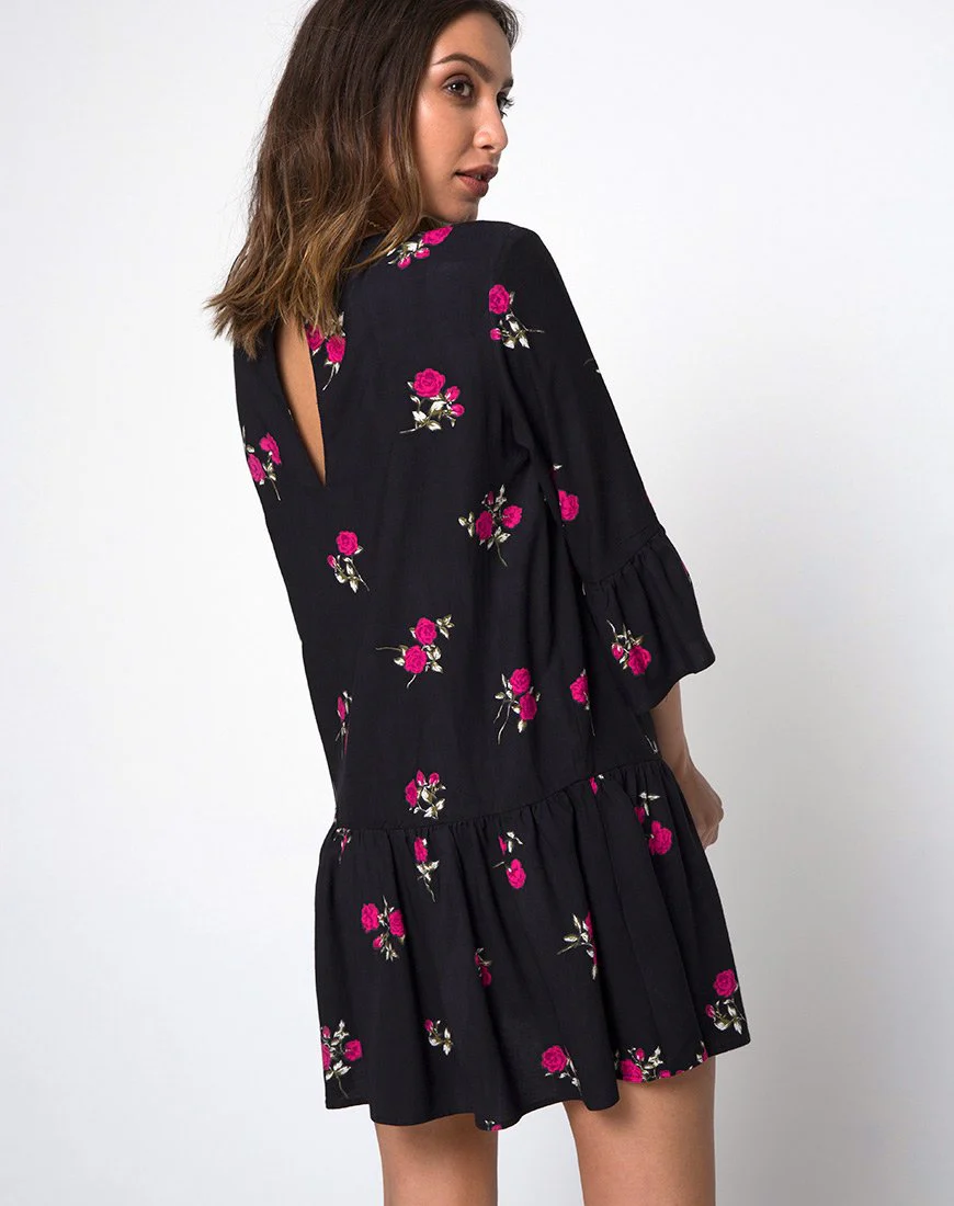 Kamryn Dress in Grunge Rose - Image 2