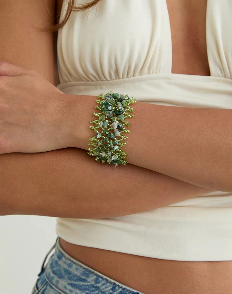 Kanau Bracelet in Green