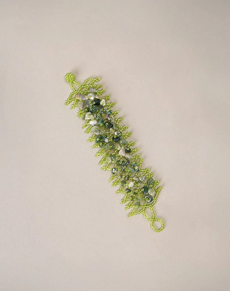 Kanau Bracelet in Green - Image 5