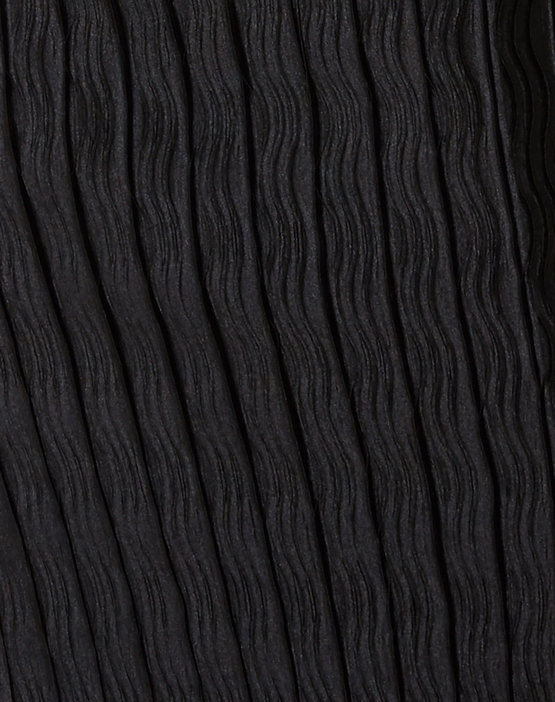 Kasih Midi Skirt in Crinkle Black - Image 5
