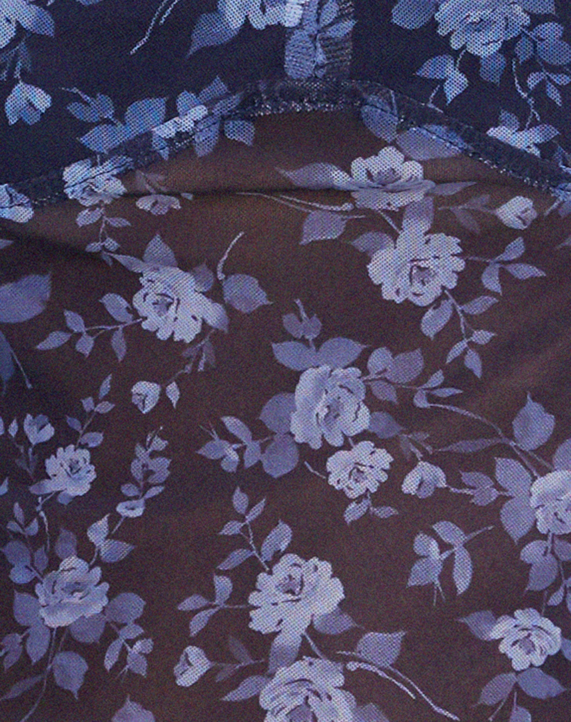 Kauchi Cami Top in Pretty Floral Navy - Image 7