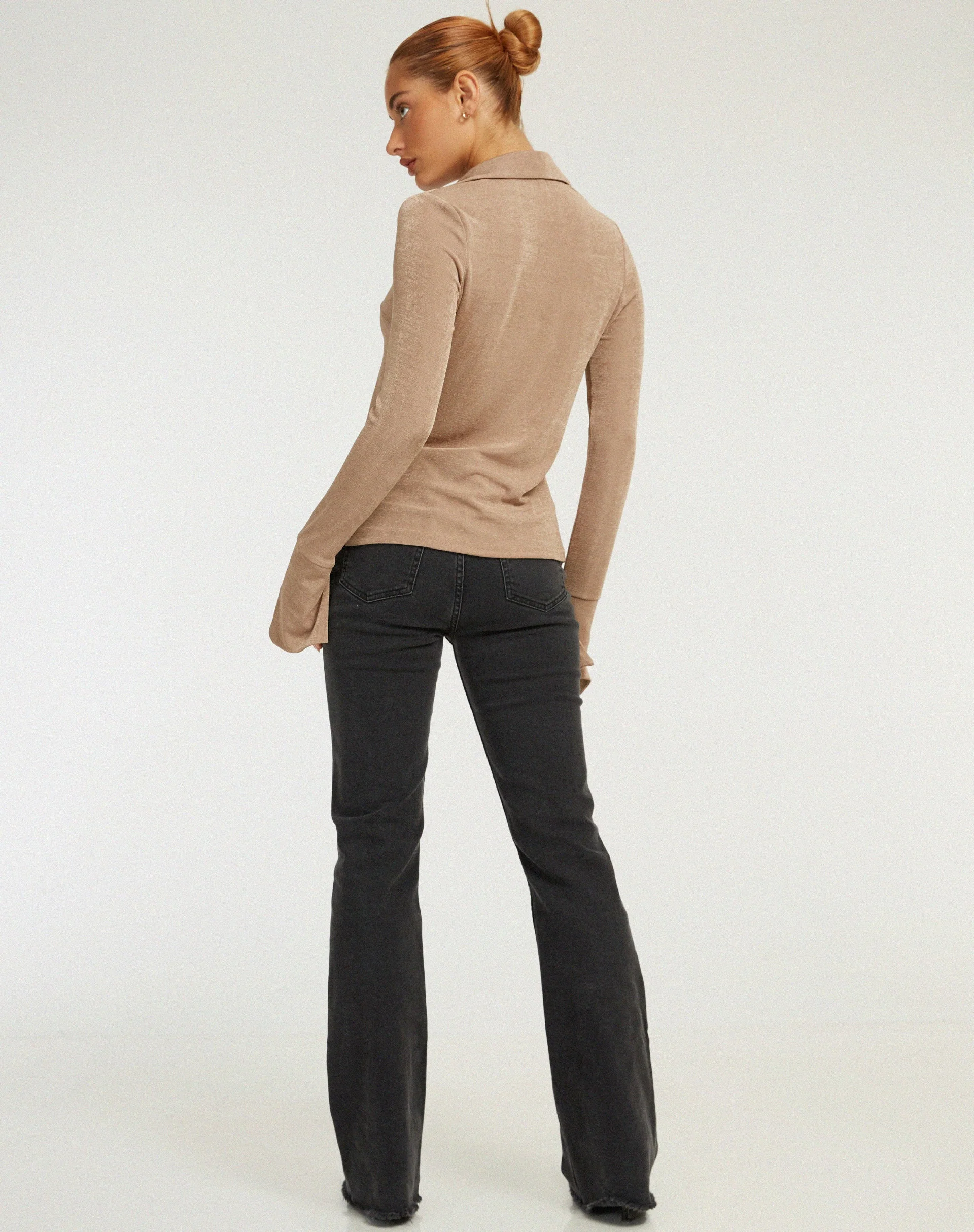 Keani Shirt in Mink - Image 5