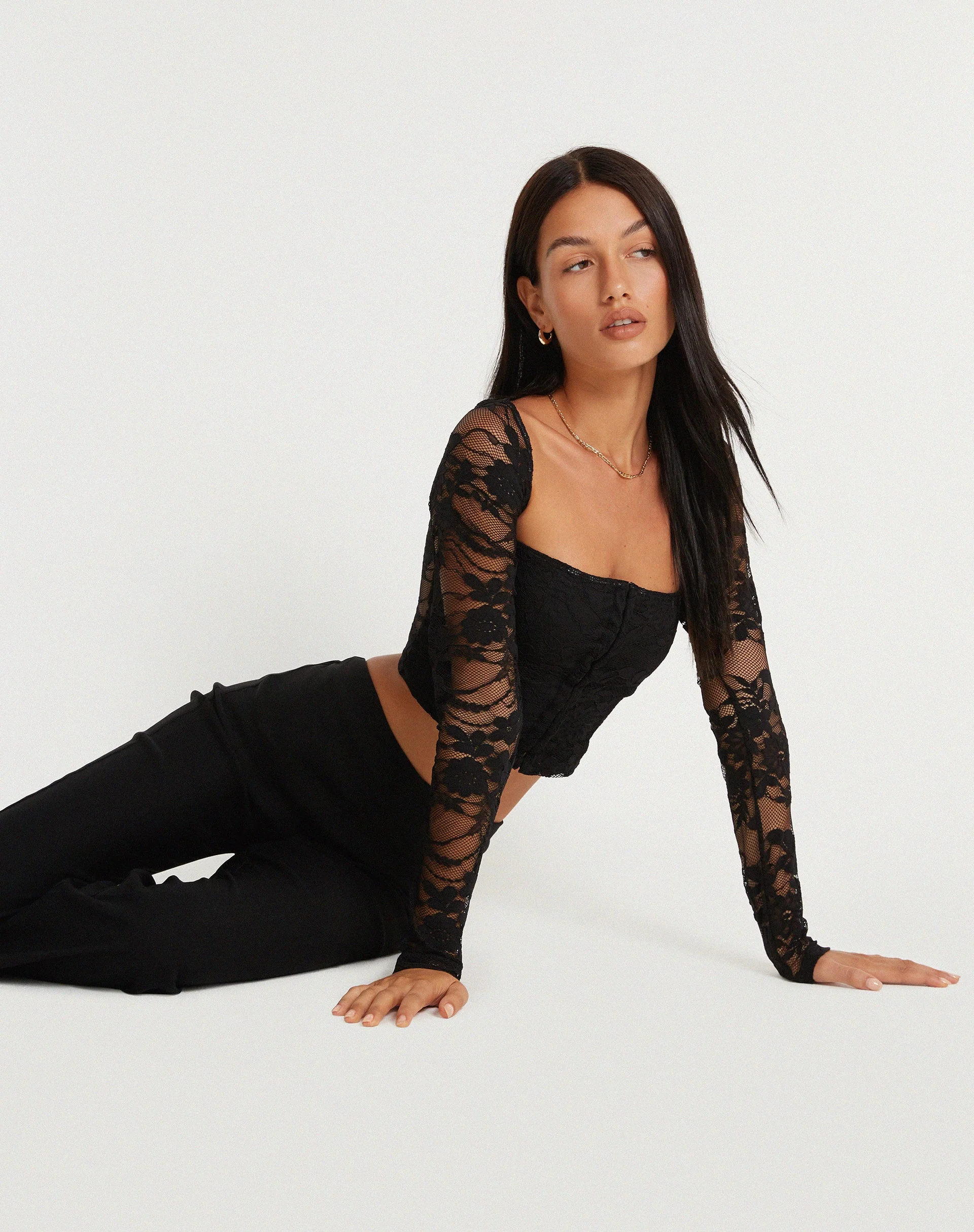 KHAFILA TOP LACE BLACK - Image 6
