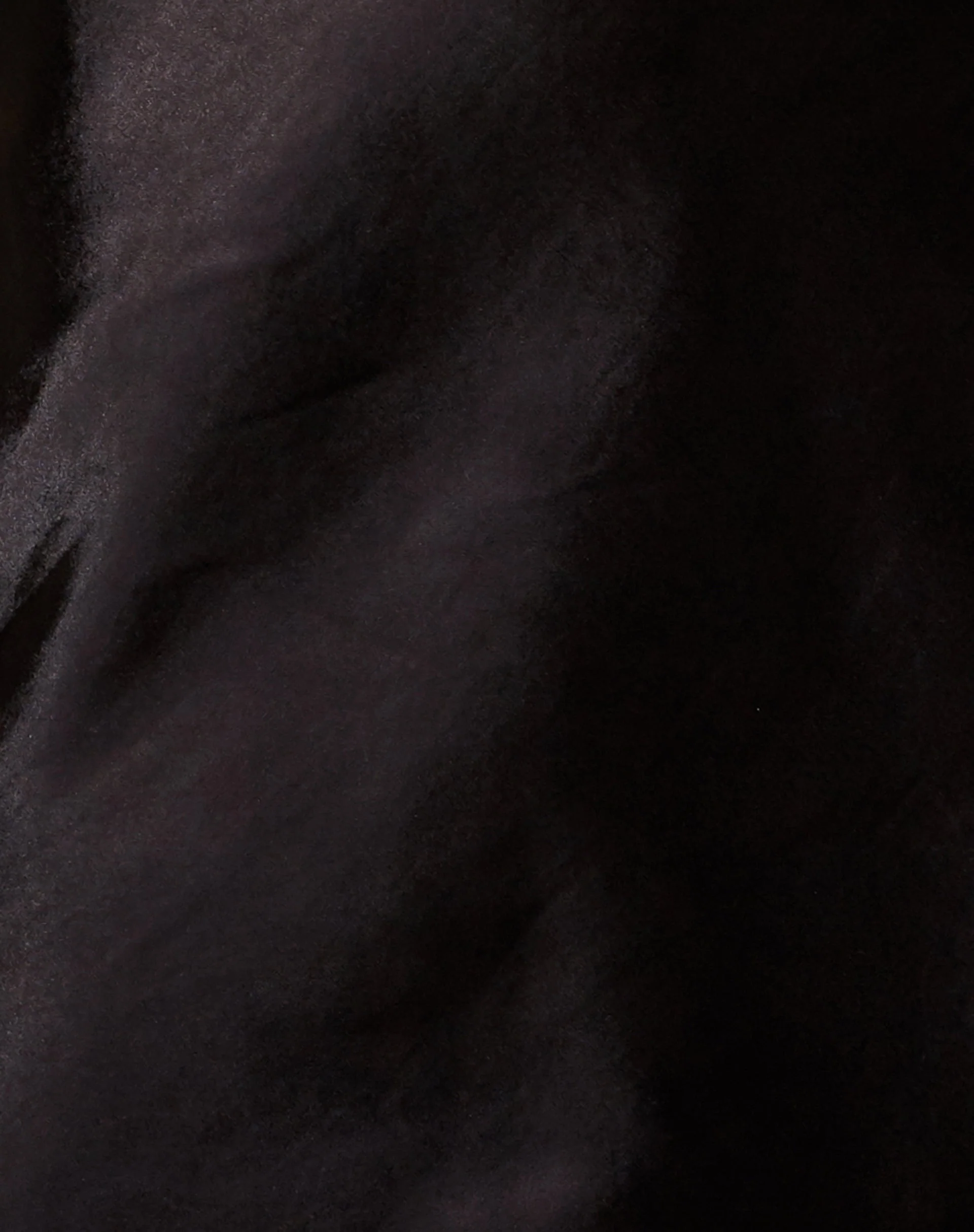 Lebby Mini Dress in Satin Black - Image 7