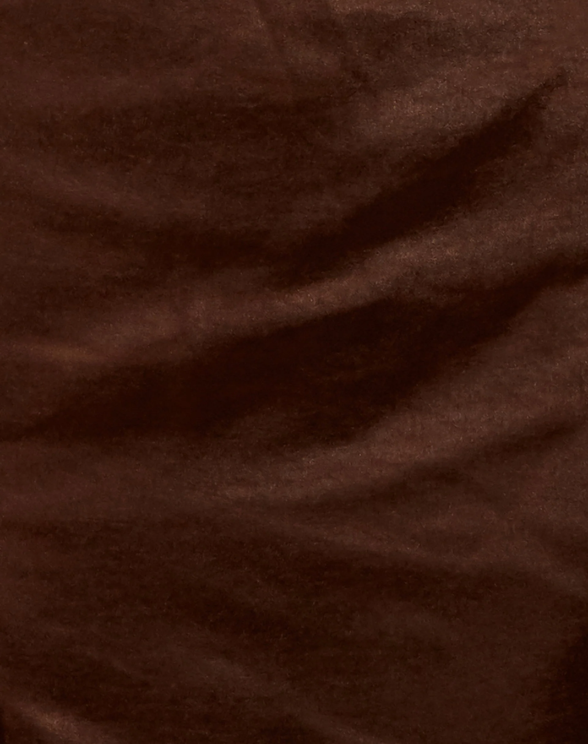 Lemier Mini Dress in Satin Rich Brown - Image 5