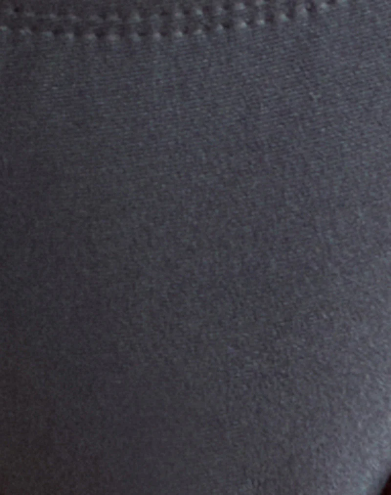 Lentra Bikini Bottom in Charcoal - Image 7