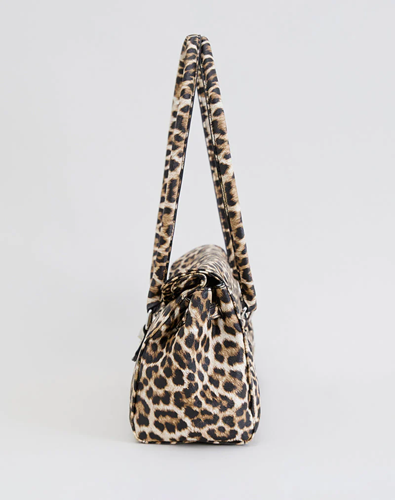 Shoulder Bag in Leopard Print - Image 6