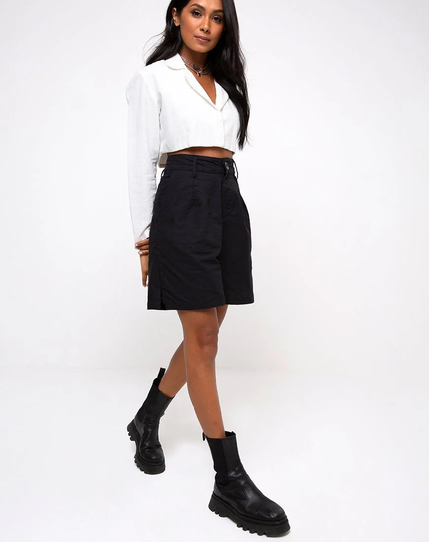 Lexta Short in Black - Image 3