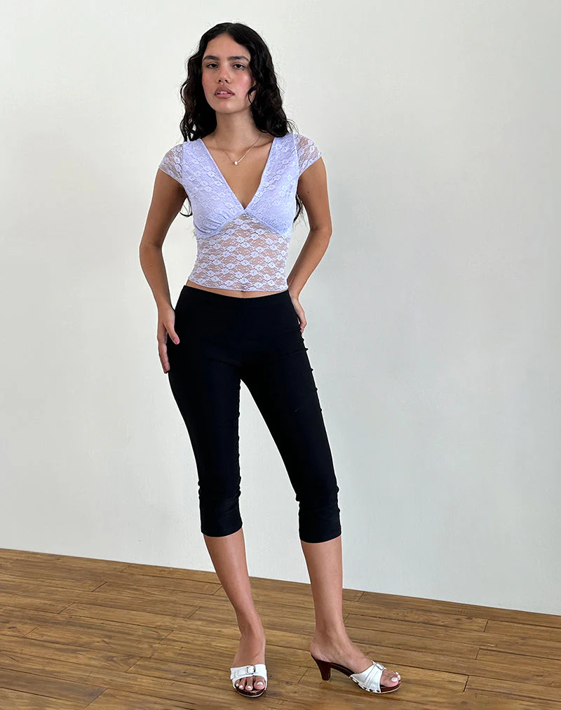 Livra Top in Clover Lace Lilac - Image 2