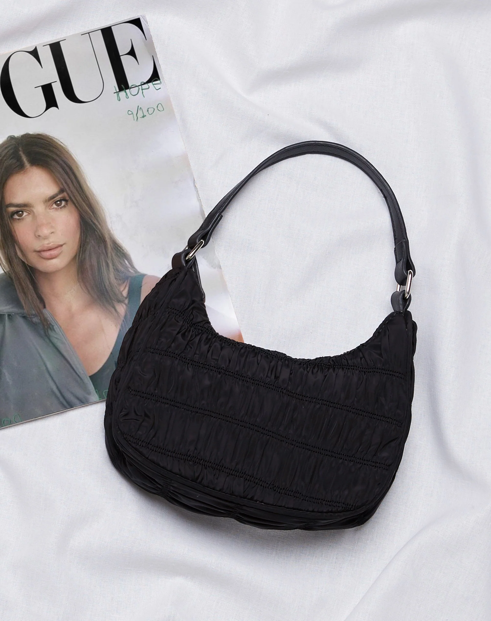 LJ Shoulder Bag in Black - Image 2