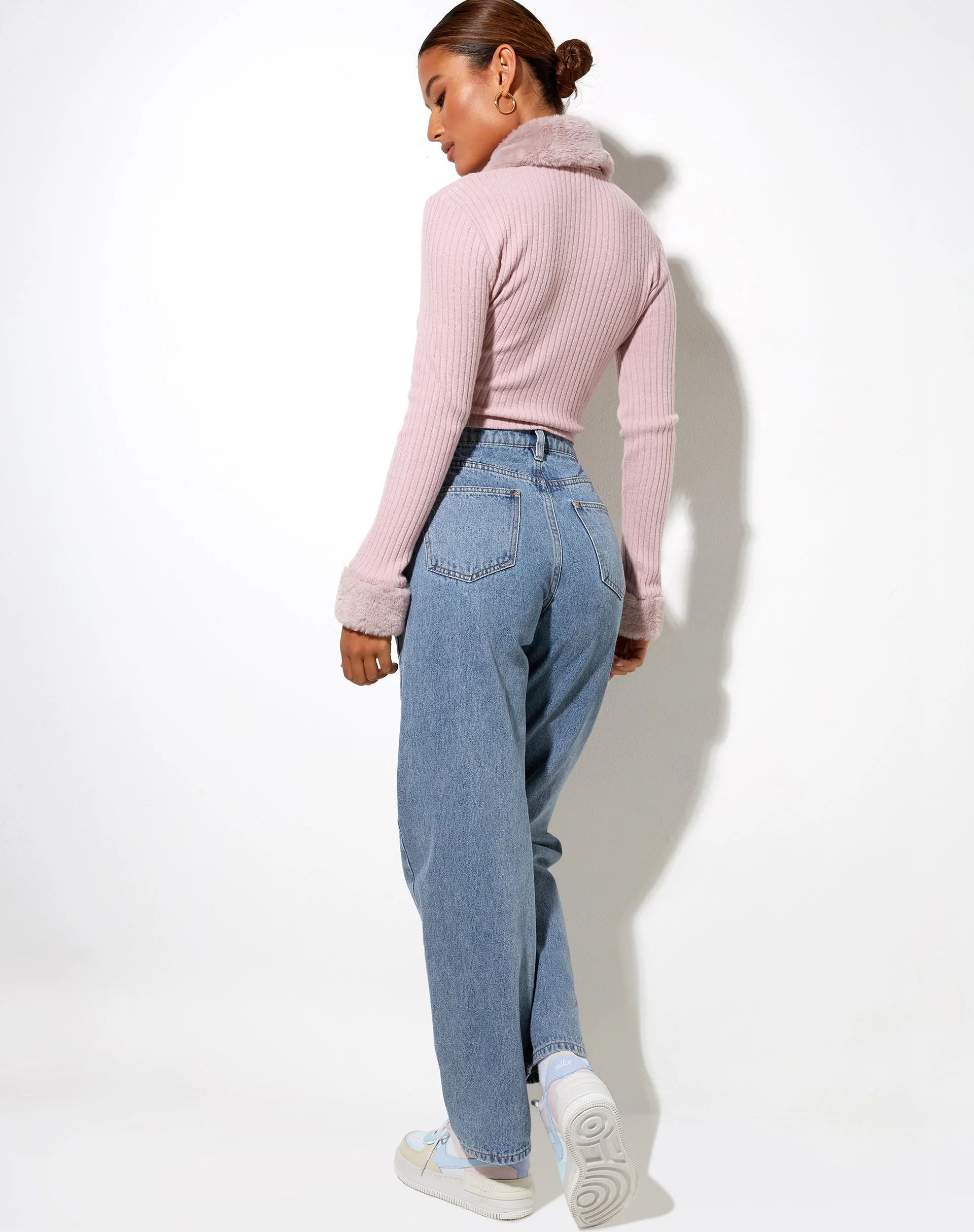 Loria Cardi in Dusky Pink - Image 4