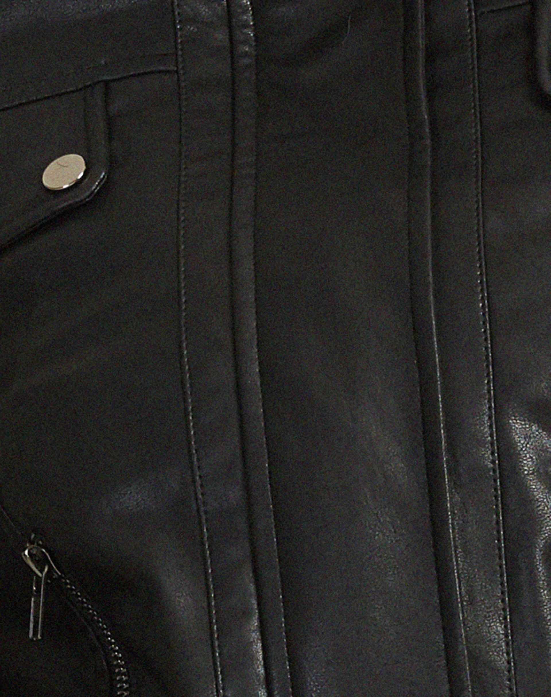 Loviana Jacket in PU Black - Image 7