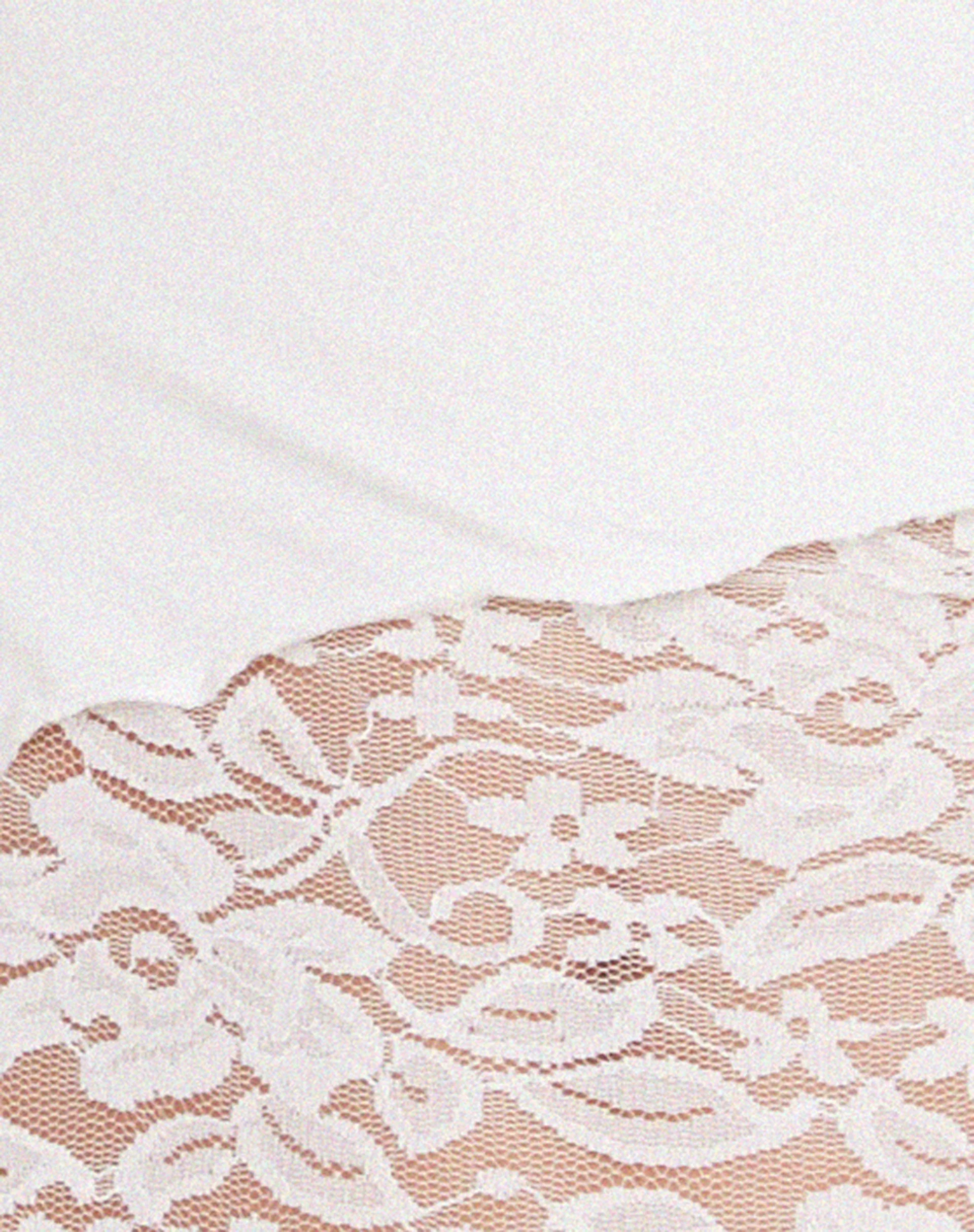 Lucca Long Sleeve Top in Lace White - Image 8