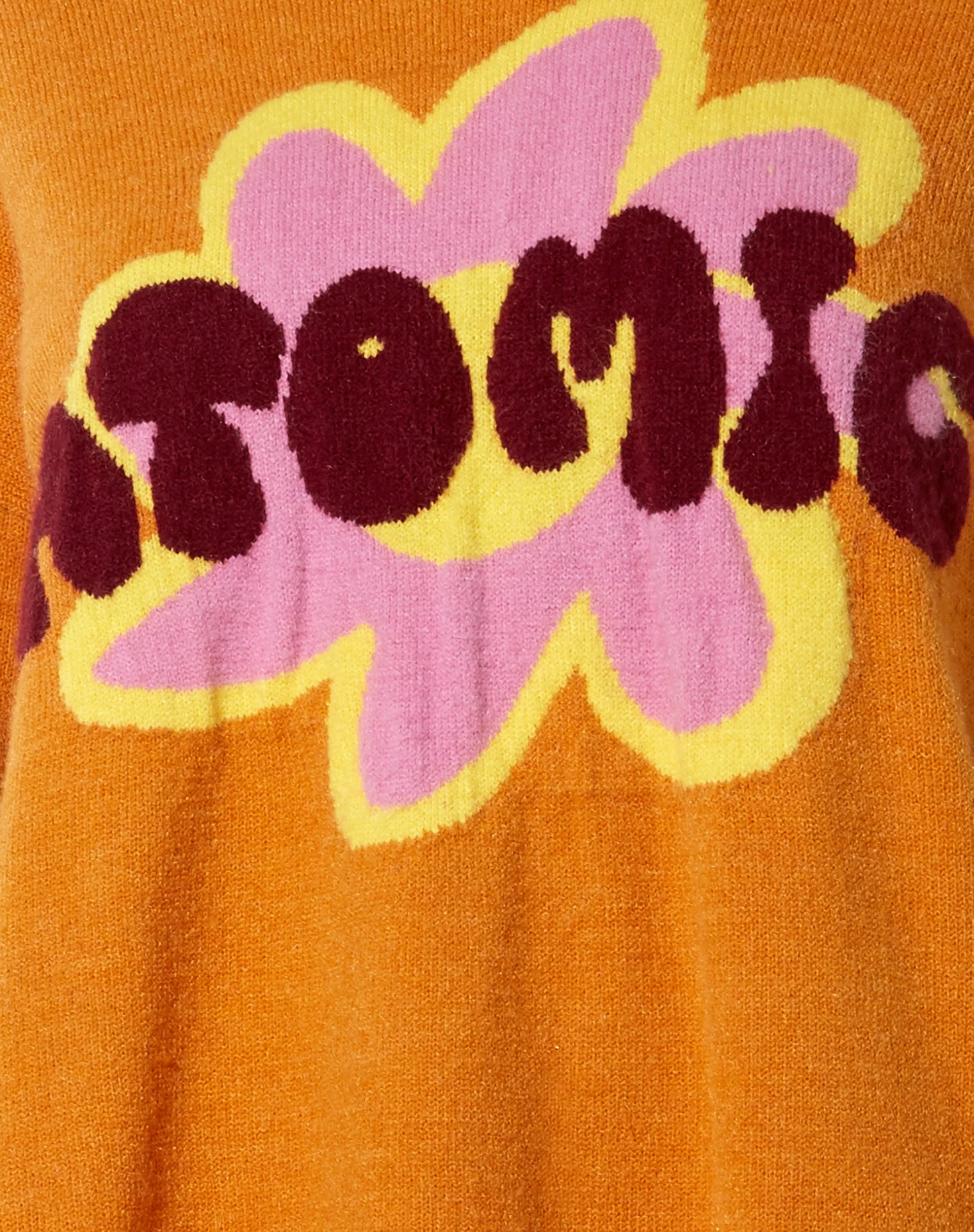 Lulees Jumper in Orange Atomic - Image 7