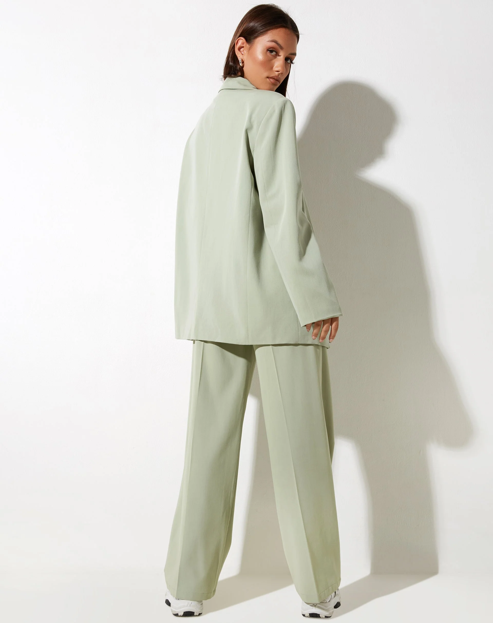Maiwa Blazer in Sage - Image 4