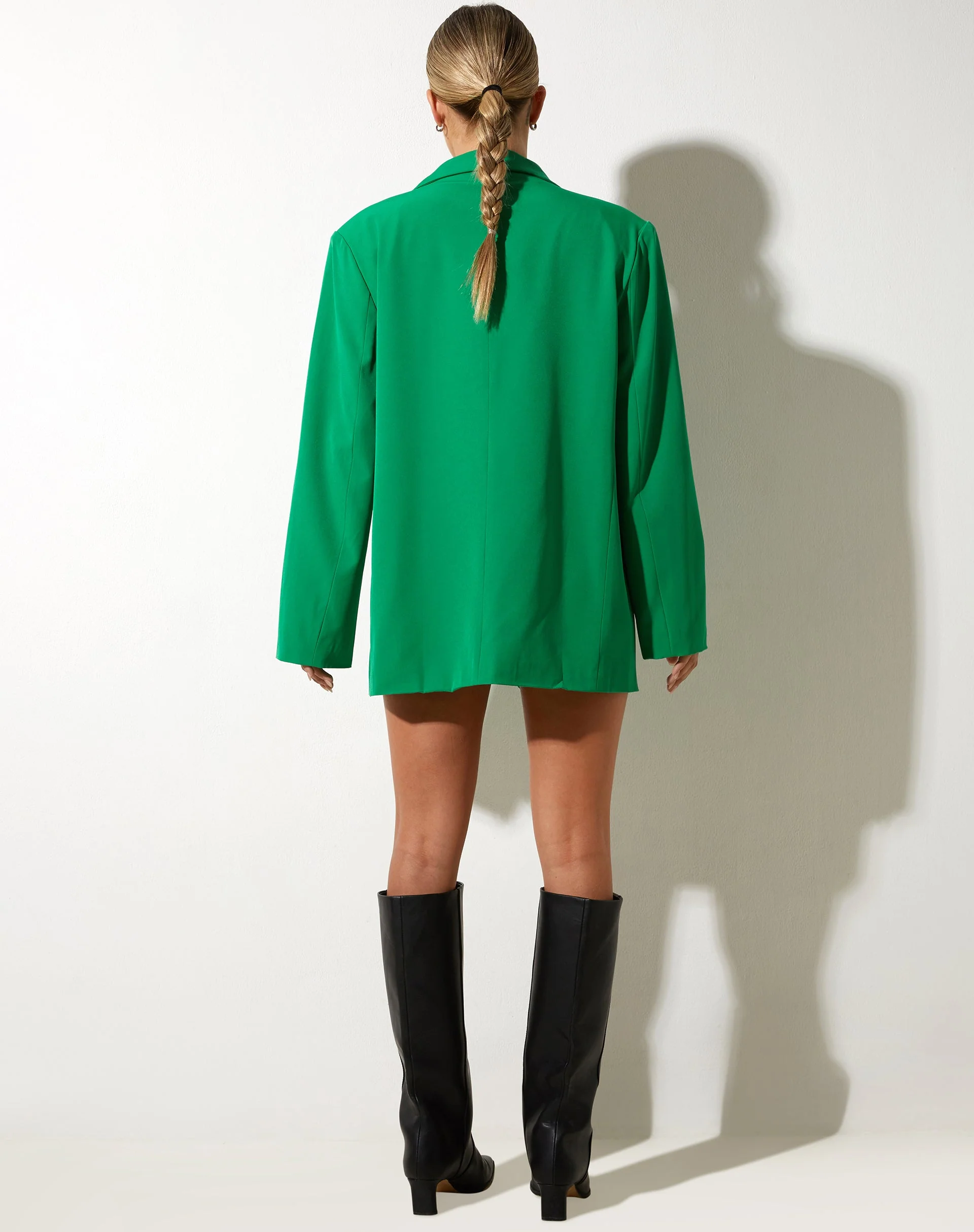 Maiwa Blazer in Tailoring Green - Image 5