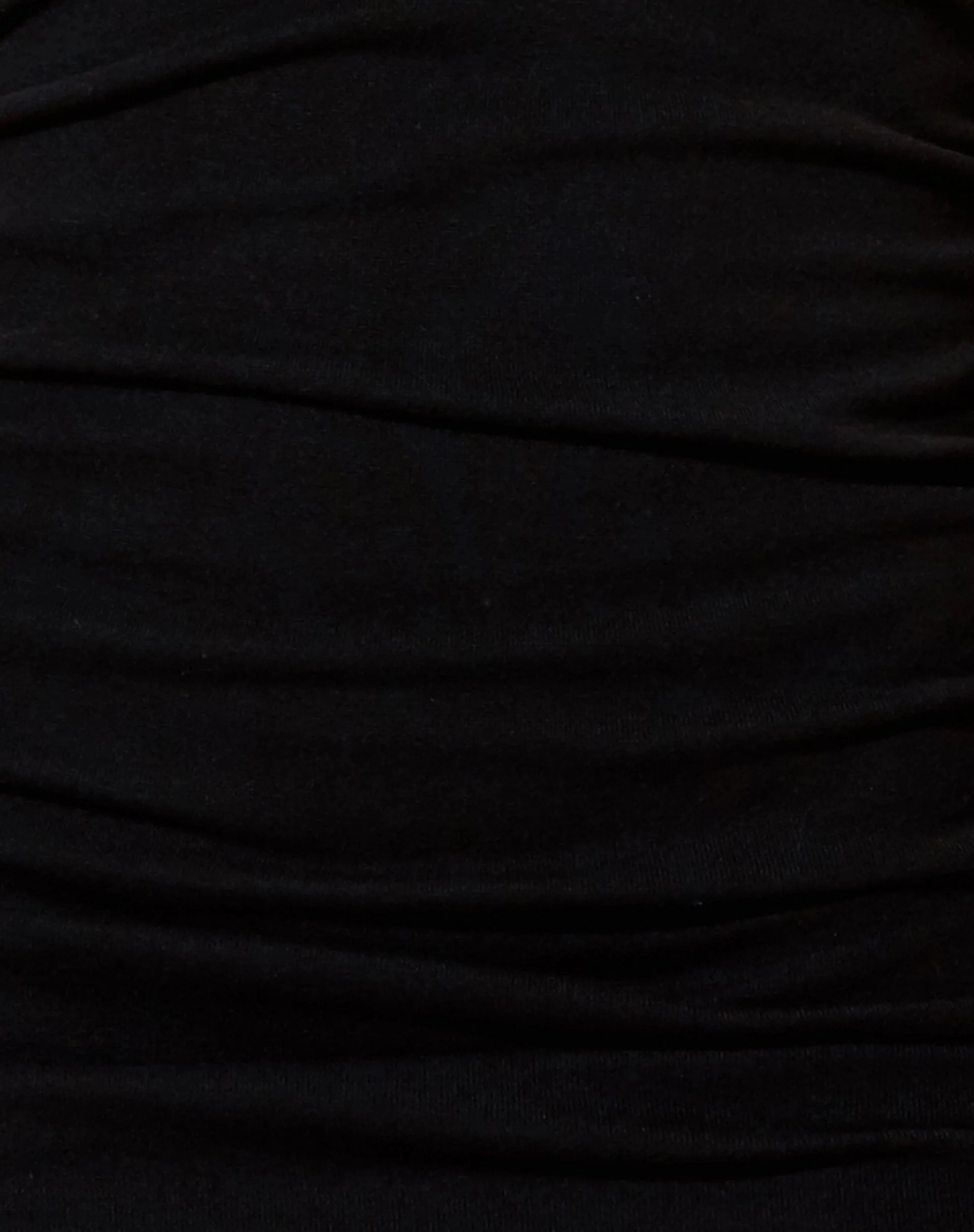 Matita Mini Dress in Rib Black - Image 5
