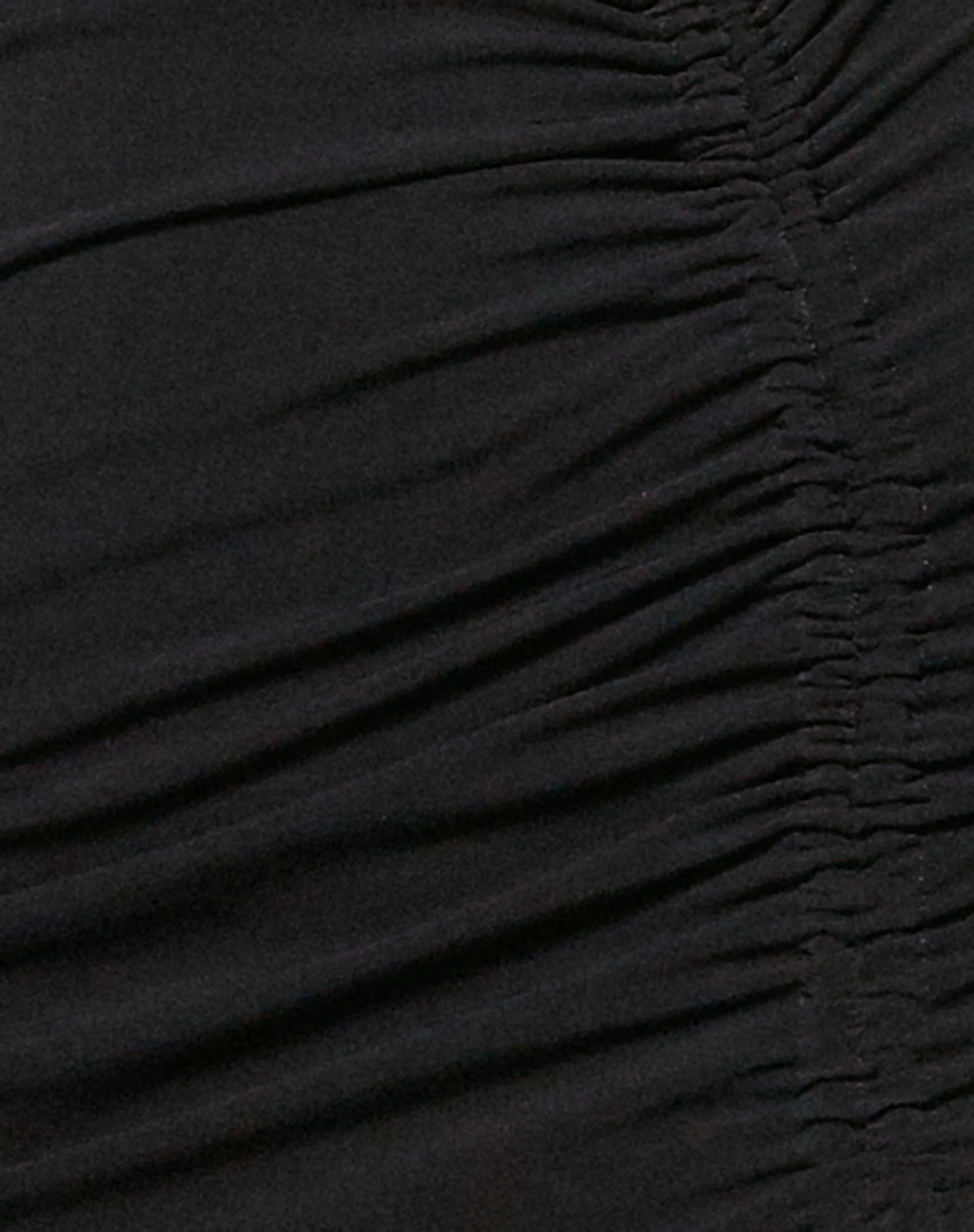 Maxel Midi Skirt in Polycrepe Black - Image 6