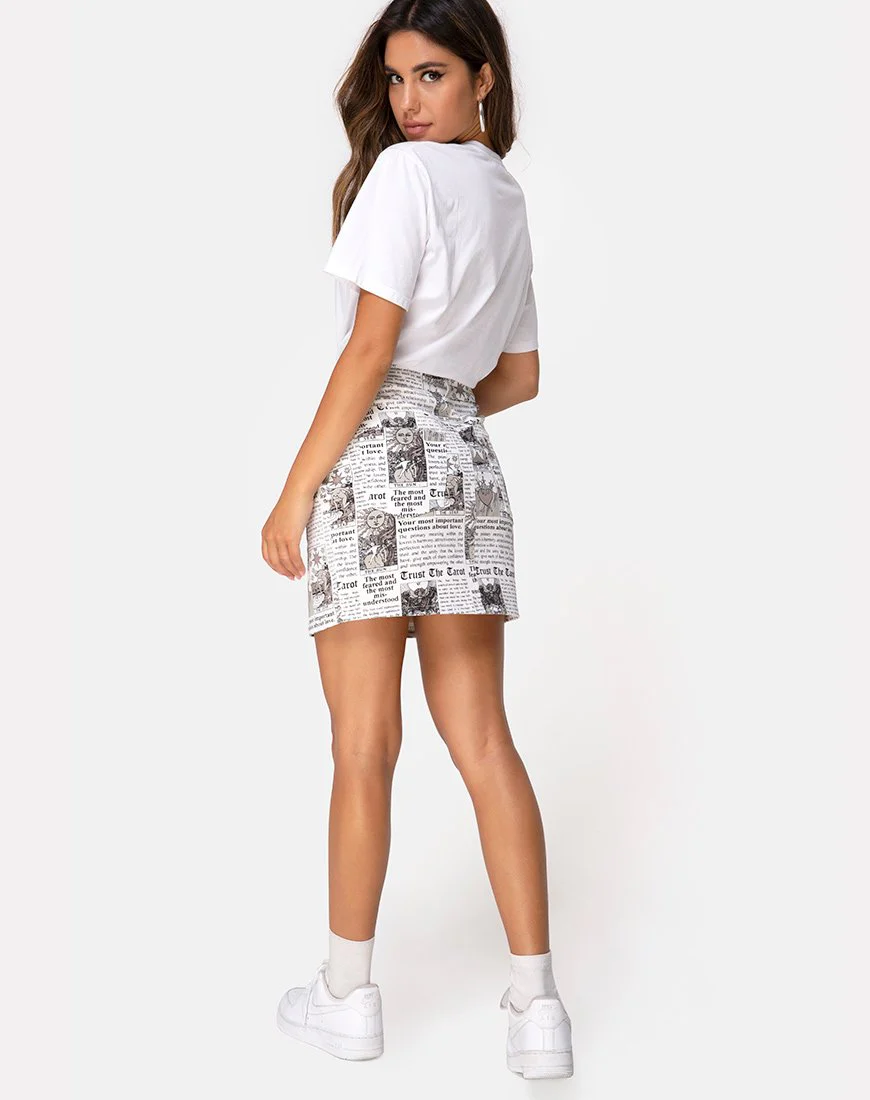 Mini Broomy Skirt in Tarot - Image 4