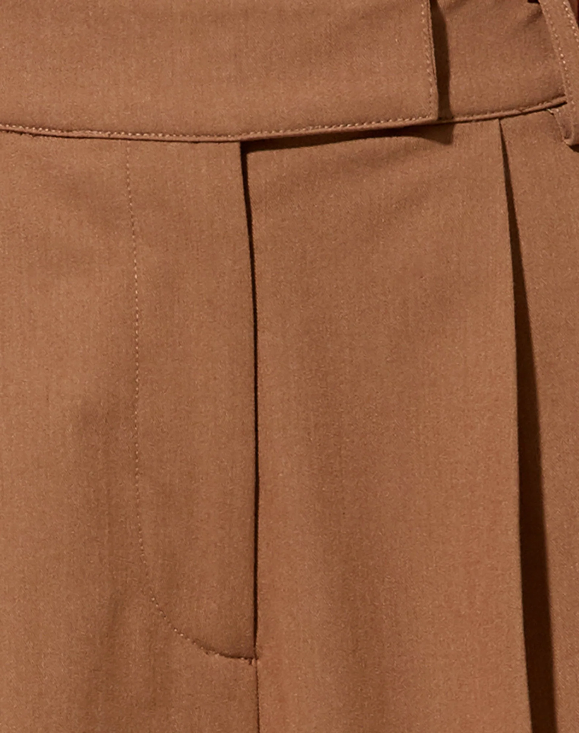 Misha Wide Leg Trouser in Tailoring Putty - Image 5
