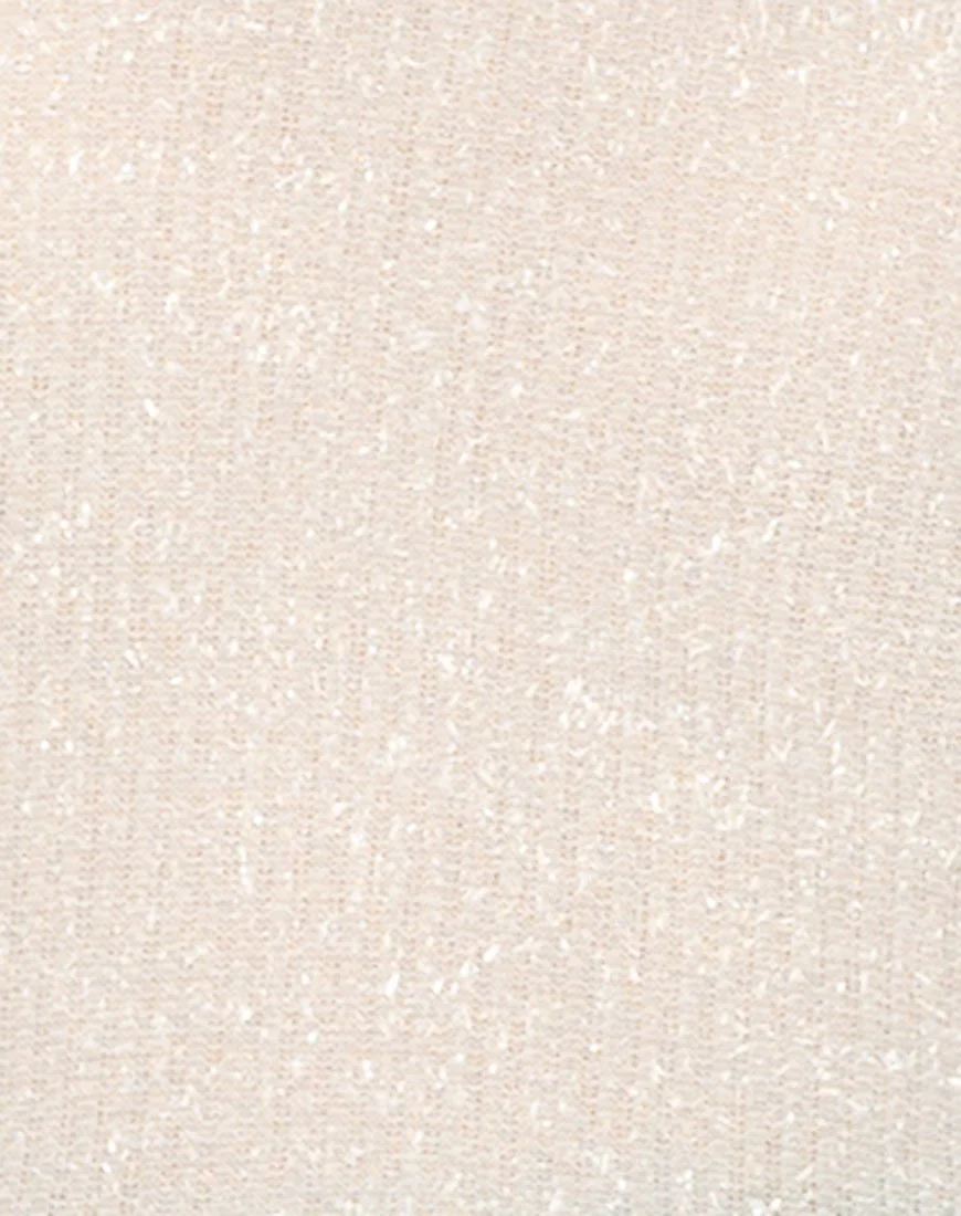 Motel Sunia Cami Top in Snow Tinsel - Image 5