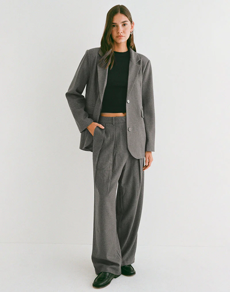 Nala Trouser in Tailoring Charcoal - Image 3