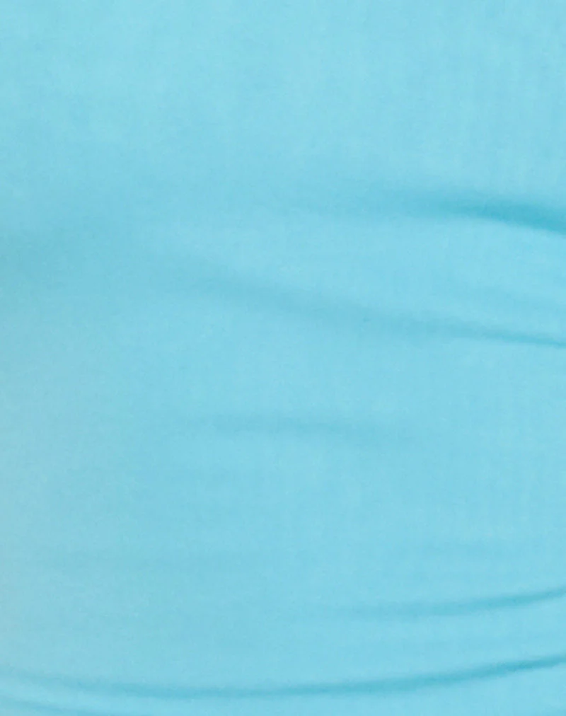 Nalu Short in Cupro Aqua - Image 7