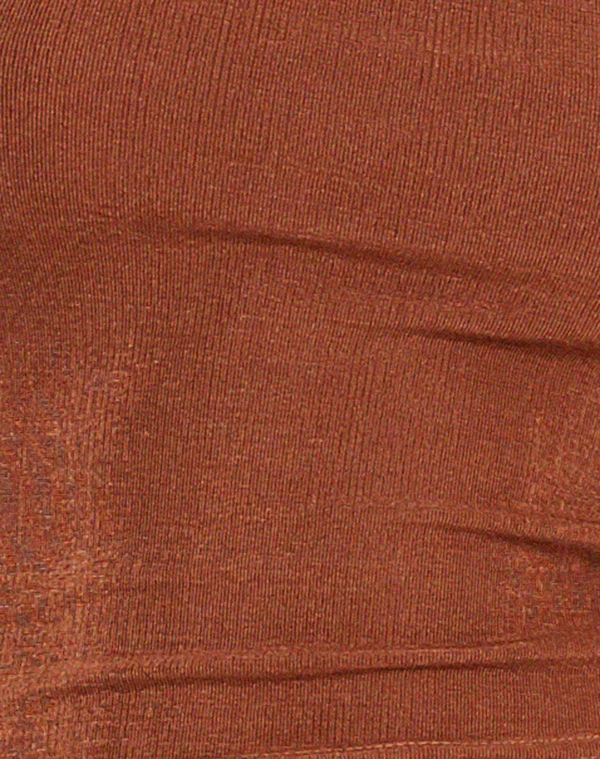 Nastra Crop Top in Brown - Image 5