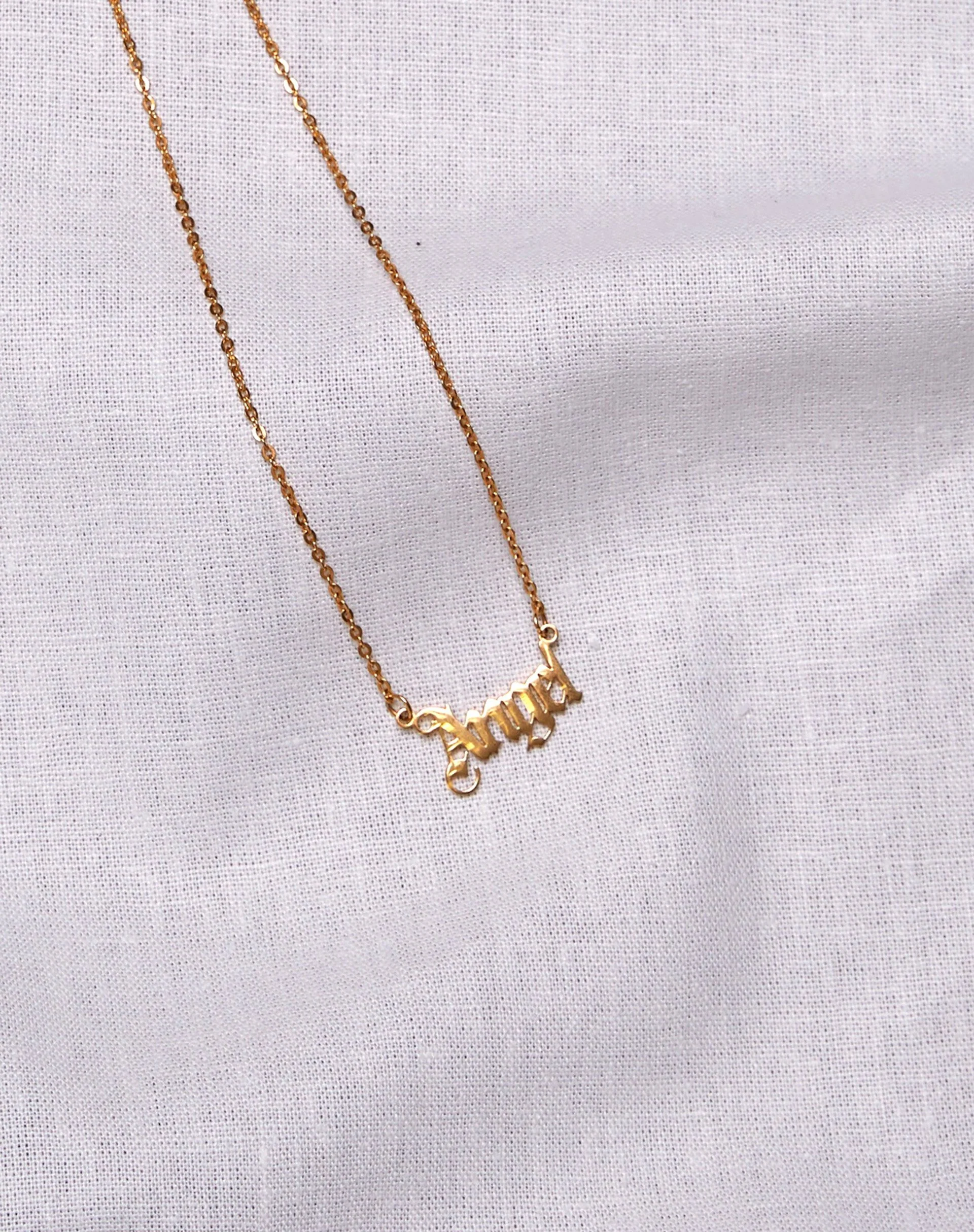 Necklace in “Angel” Gold