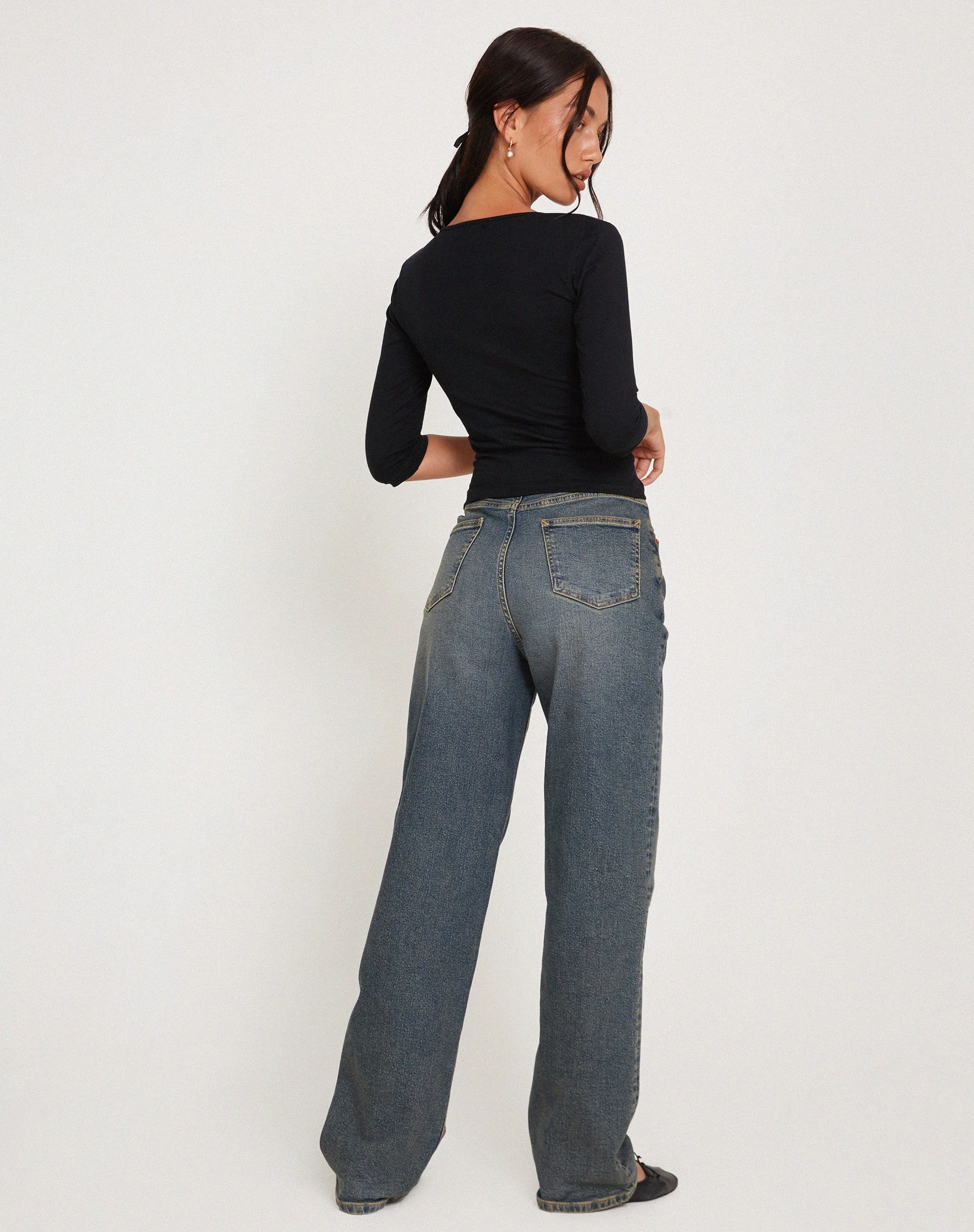 Neha Crop Top in Black - Image 6
