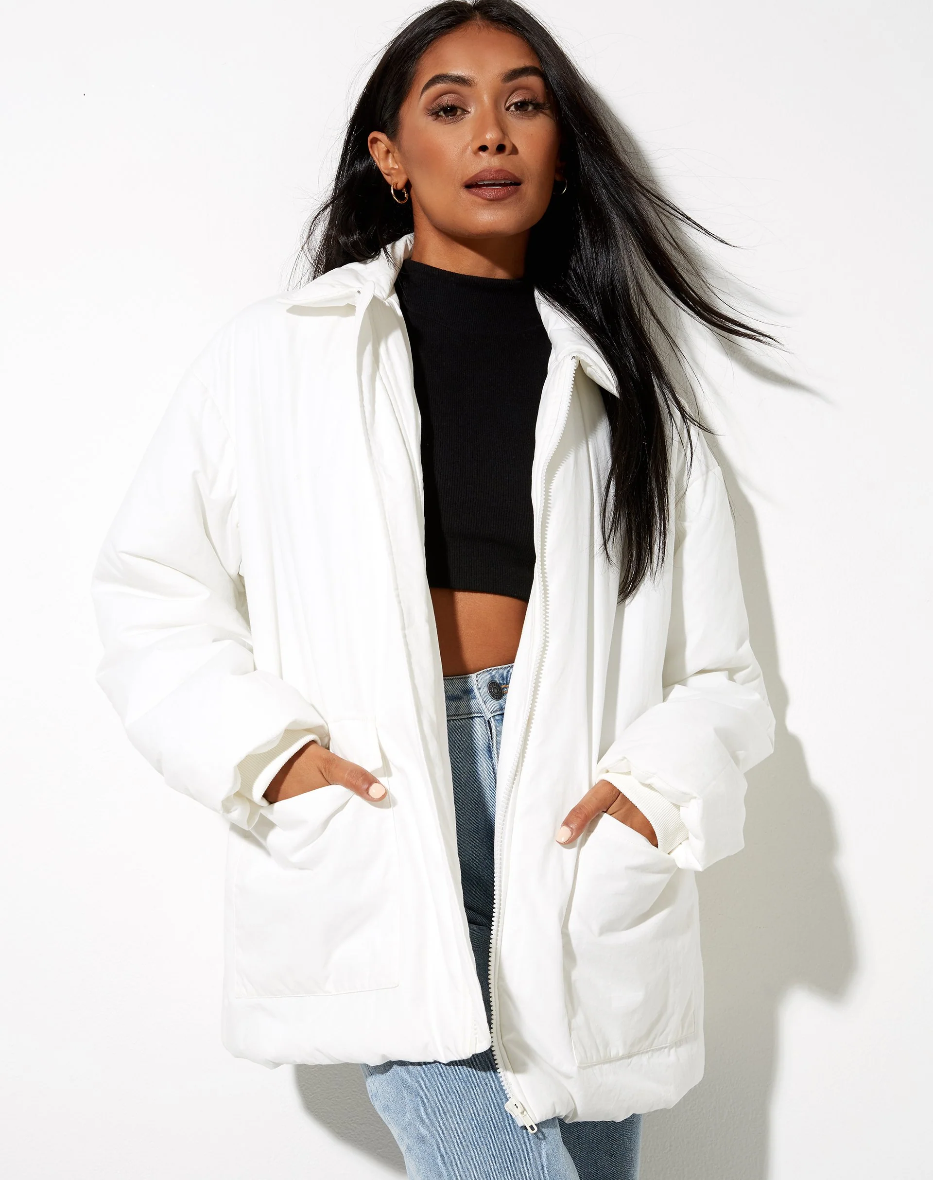 Nemy Jacket in Ivory - Image 3