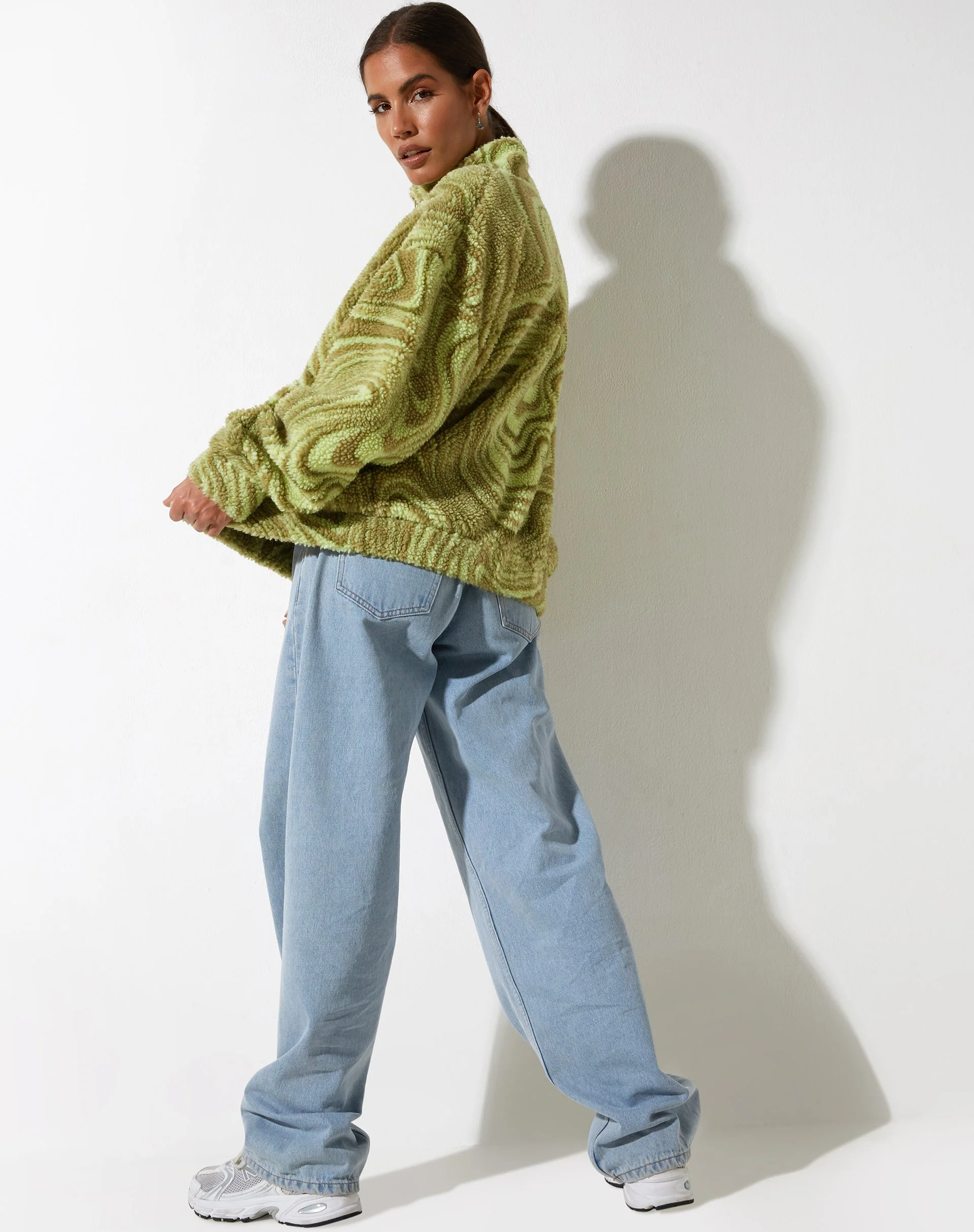 Nereo Jacket in Ripple Green - Image 6